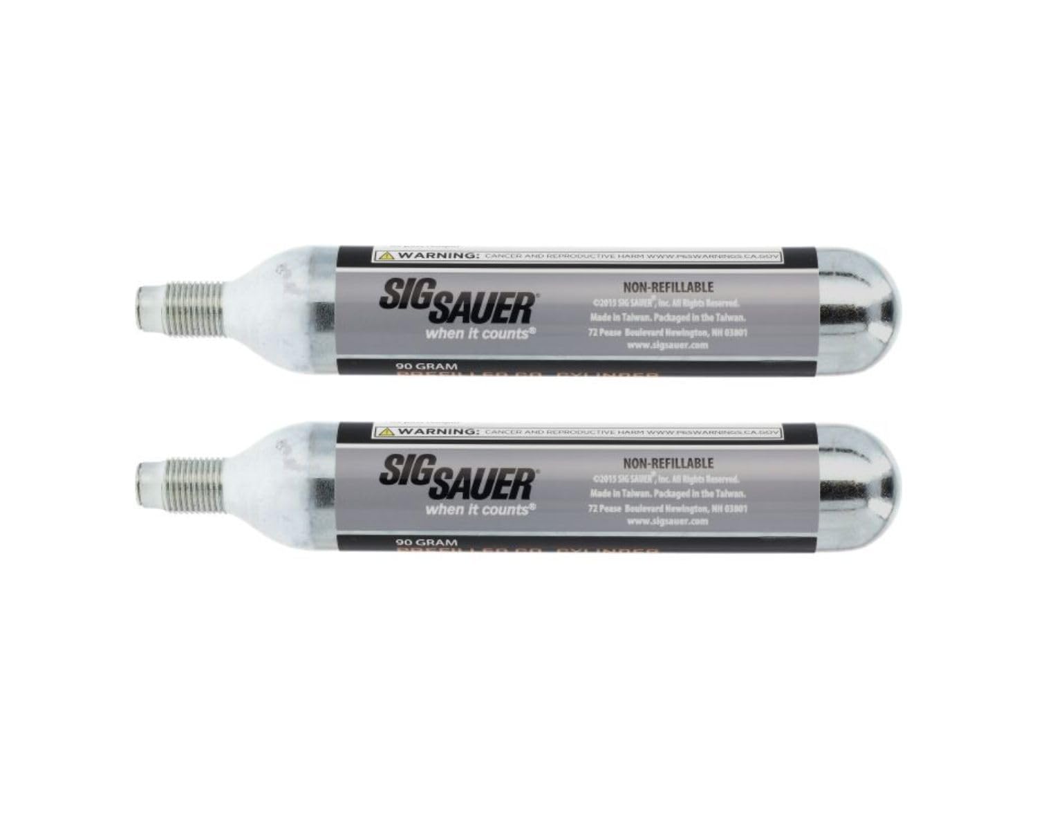 Sig Sauer AC902 90 Gram CO2 Cylinders (2 count)