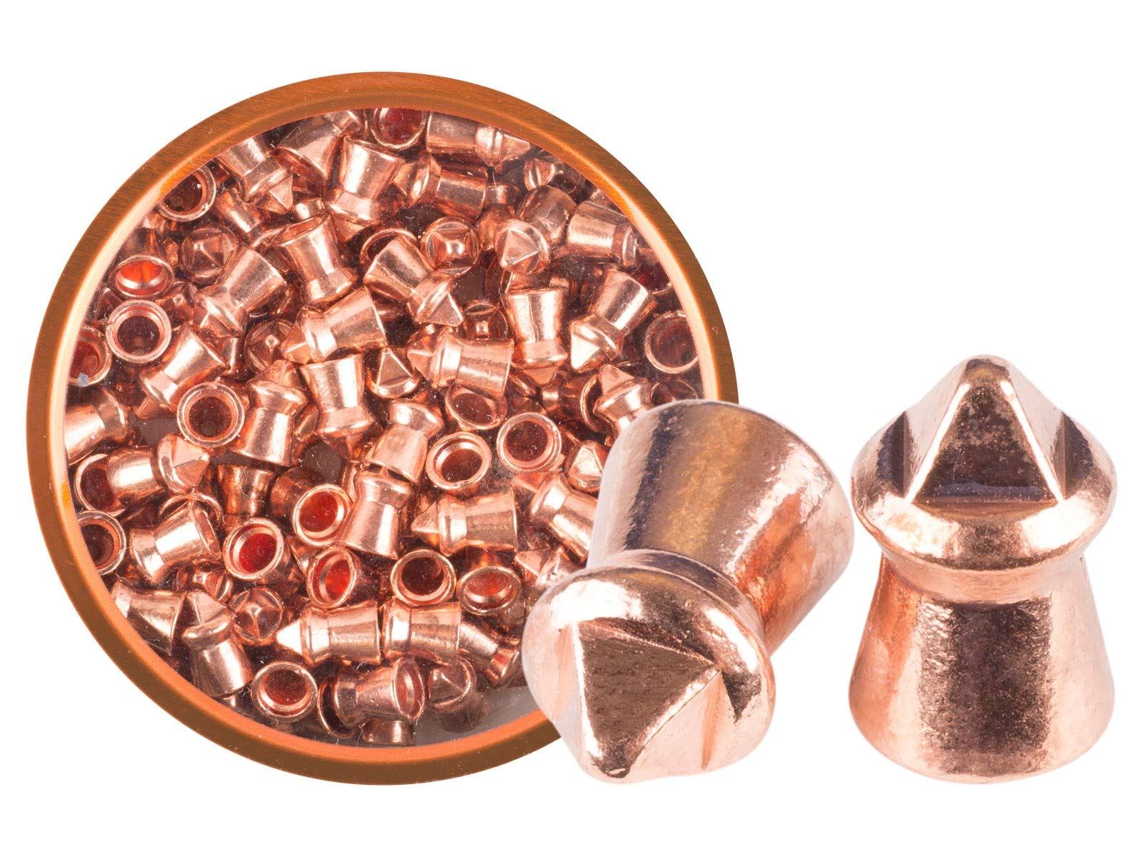 Gamo 632282154 Luxor CU Sharp Pyramid Hunting Pellets 0.22 Caliber 100 Count