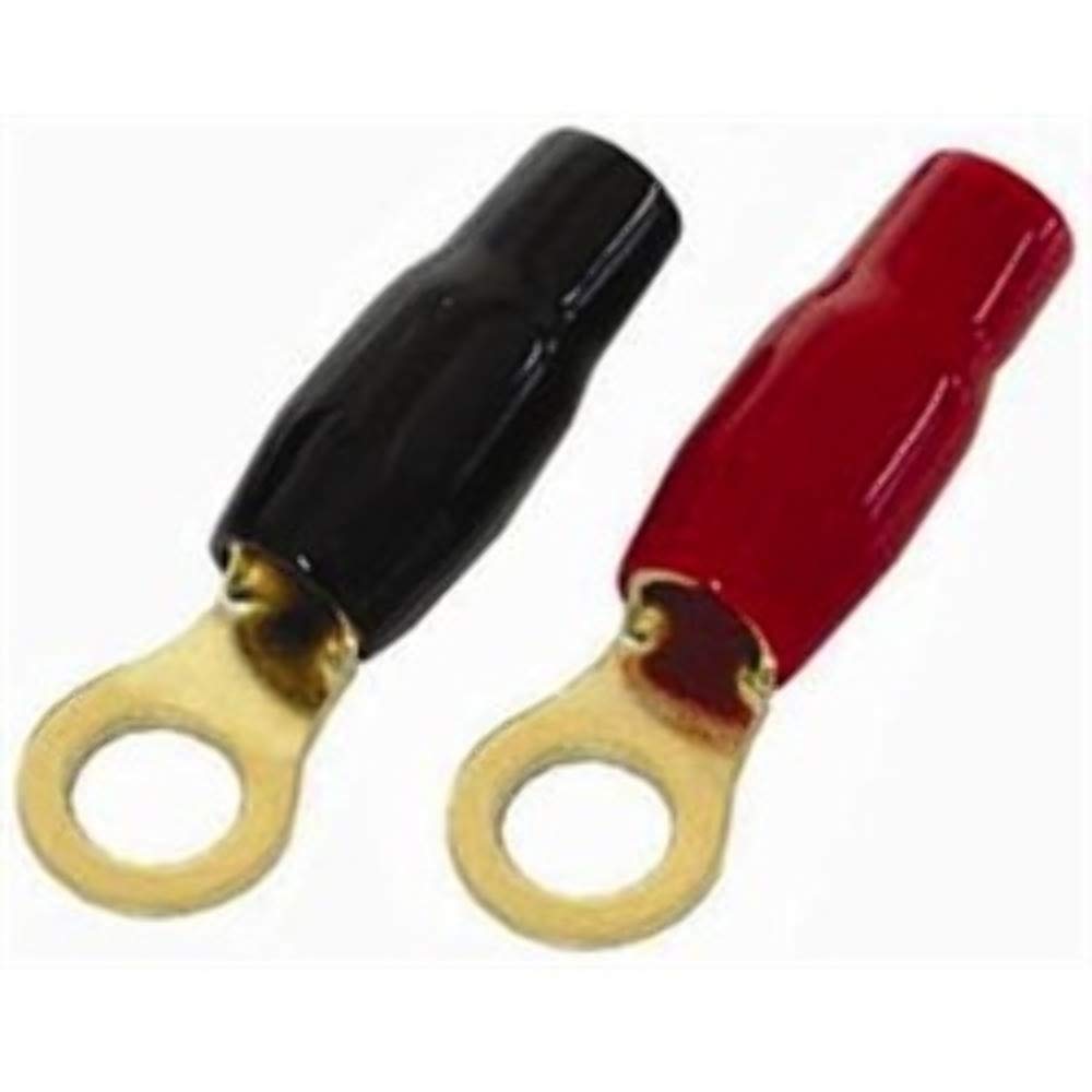 Audiopipe PBTR0 Ring Terminals 0ga. Gold Plated (2 pack)