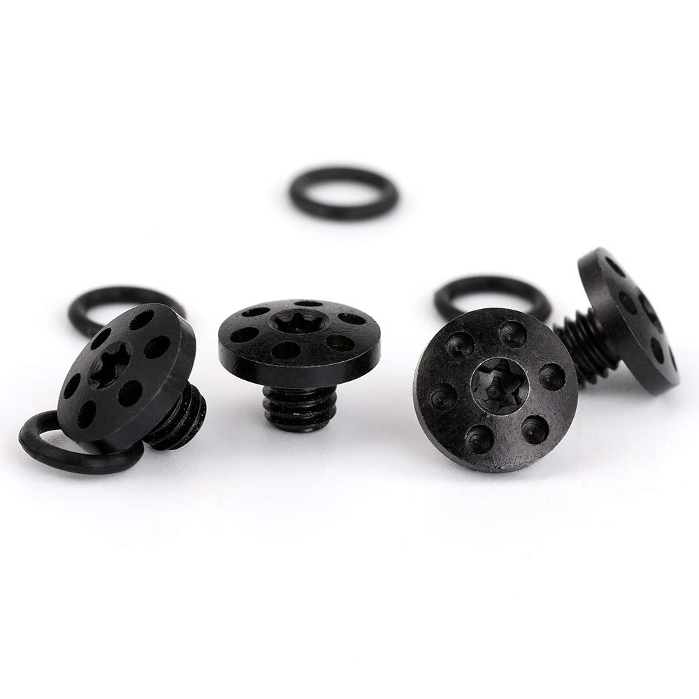 Cool Hand Customized Screws for Sig Sauer P226, P228, P229 Grips, 4 Stainless Steel Screws, 4 O Rings, T10 Torx Key, Black, SP226-1-B
