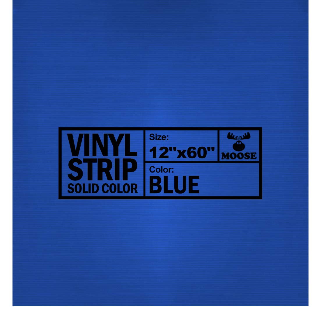 Moose Supply 12 Inch x 60 Inch Commercial Grade Vinyl Repair Strip, Solid Blue Heavy Duty 15oz PVC Patch for Repairing Inflatable Bounce Houses and Water Slides