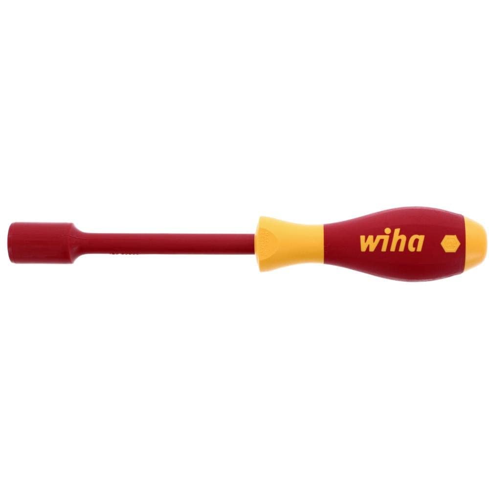 Wiha 32276 Insulated Nut Driver, 1000 Volt, 1/2 x 125mm