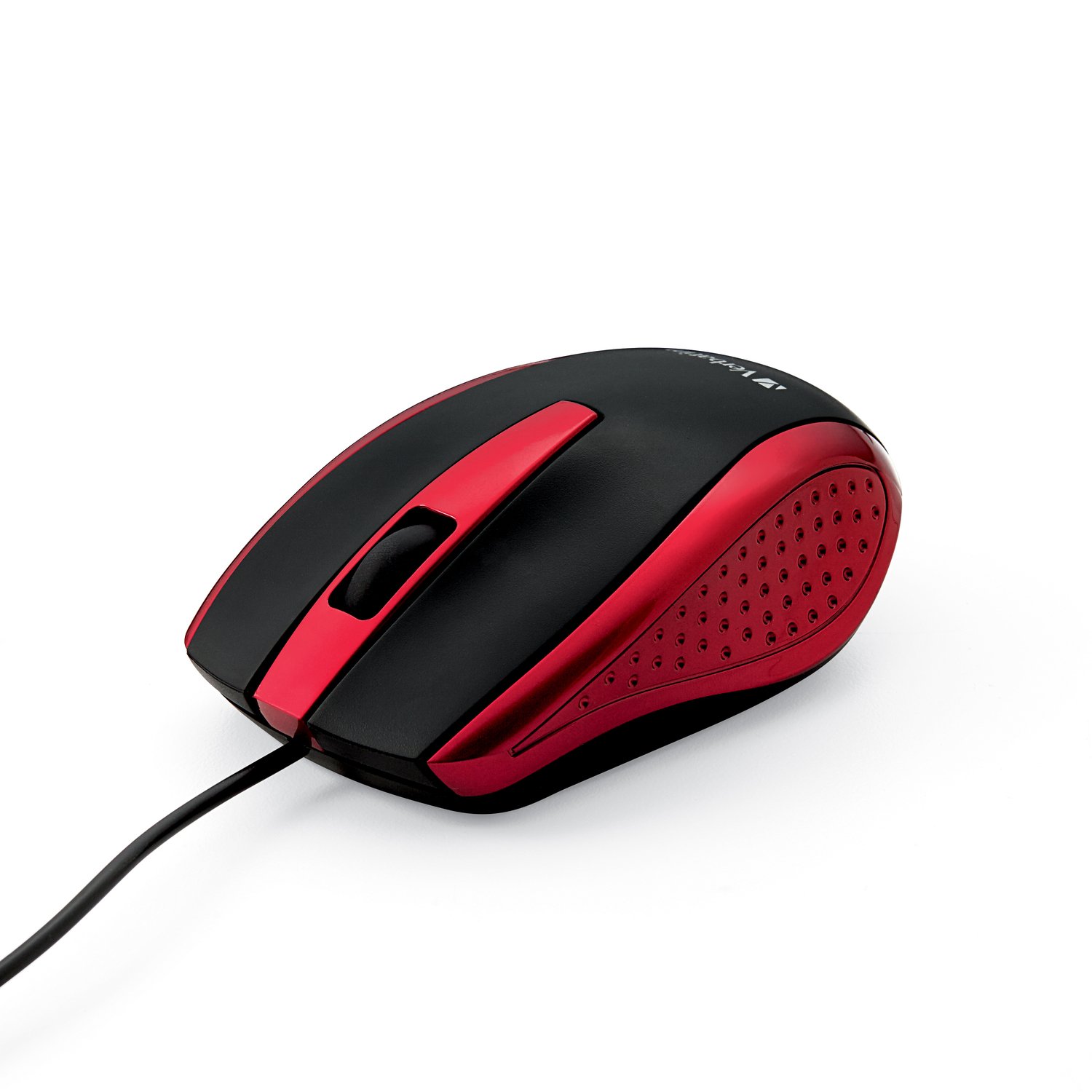 Verbatim 99742 Corded Notebook Optical Mouse (Red)