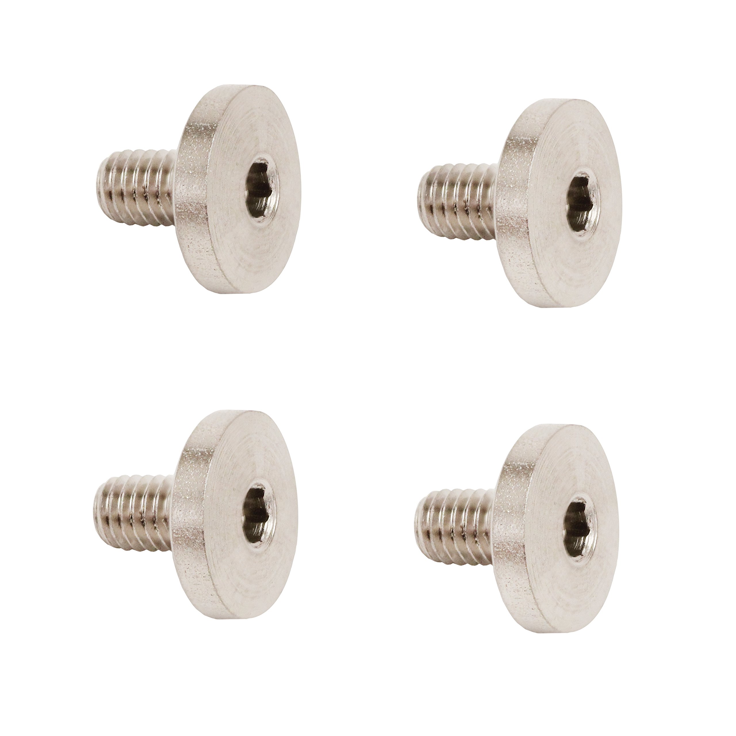 Hogue 92019 Beretta Screws 4 Hex Head Stainless Finish