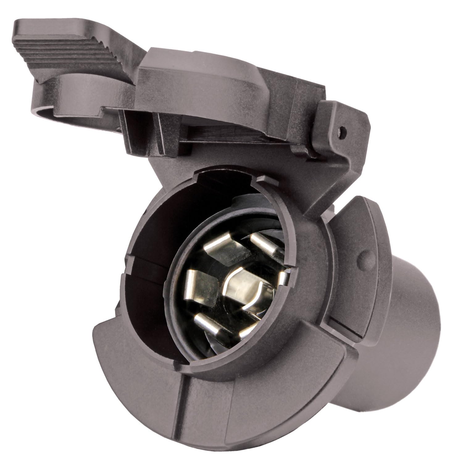Reese 8551511 7-Way US Car End Connector for 7-Way Twist In OEM GM Vehicles