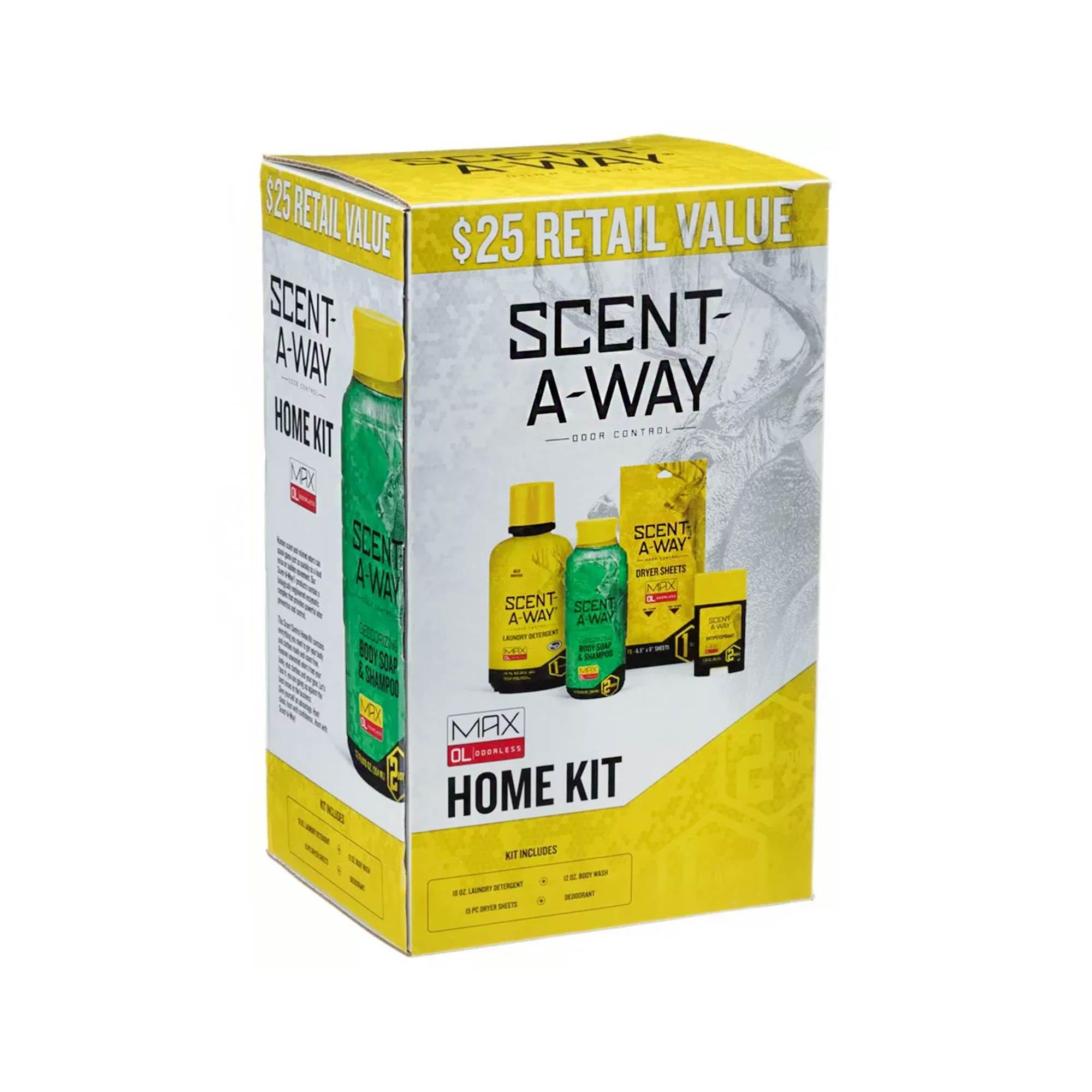 Hunter's Specialties SAW-100097 Scent Away Home Kit Spray And Body Odor