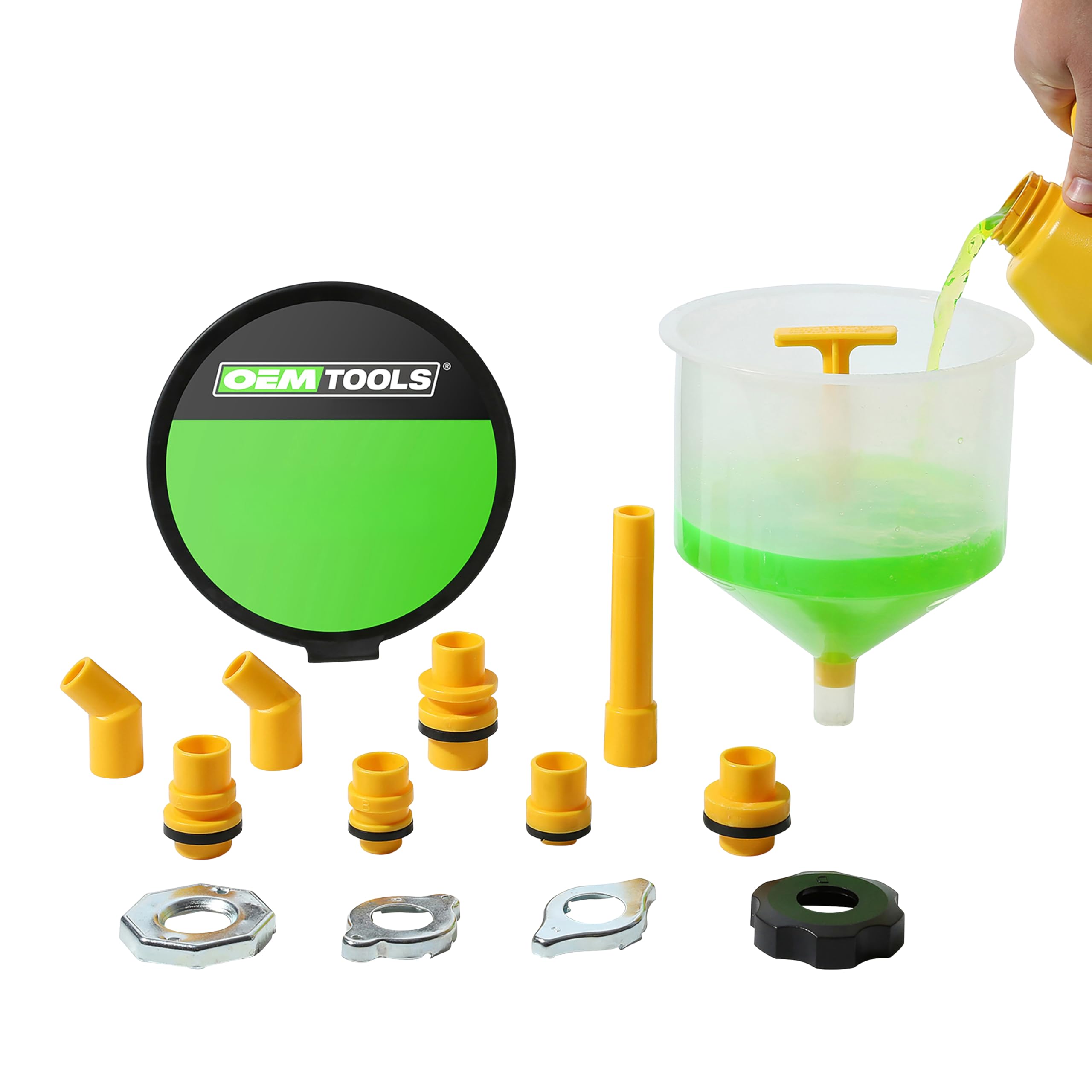 OEM Tools 87009 No-Spill Coolant Filling Plastic Funnel Kit