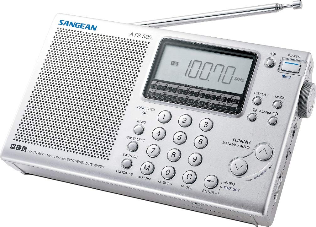 SANGEAN SNGATS405 ATS-405 Multi-Band FM/MW/SW World Receiver Radio