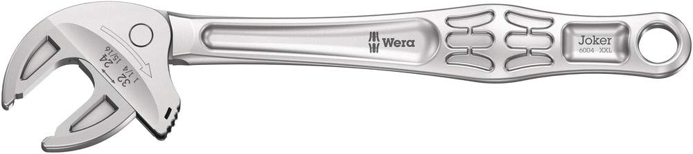 Wera 05020102001 Joker XXL Self-Setting Comb Wrench: 24 - 32mm, 15/16" - 1-1/4"