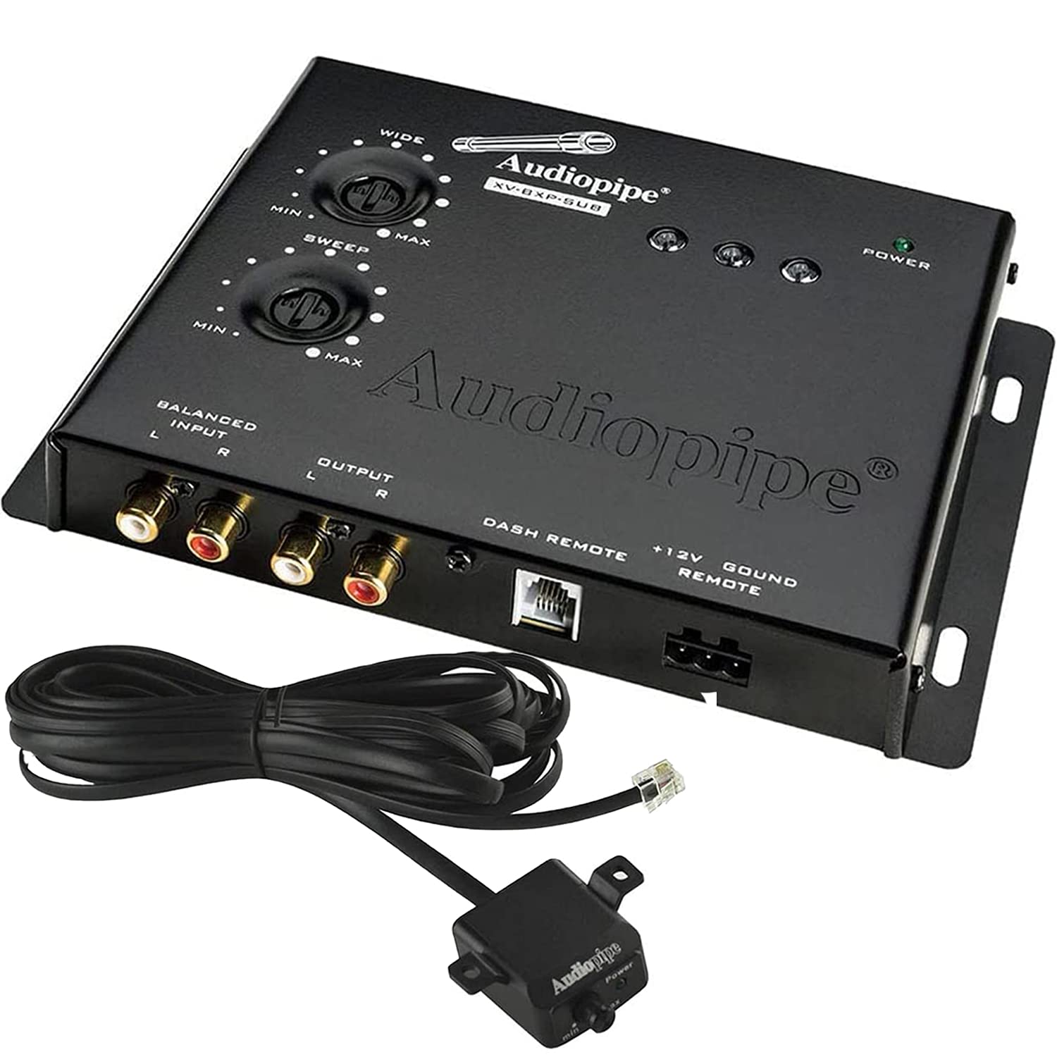 Audiopipe XVBXPSUB Digital Bass Driver 13.5 Volt with Remote Bass Knob