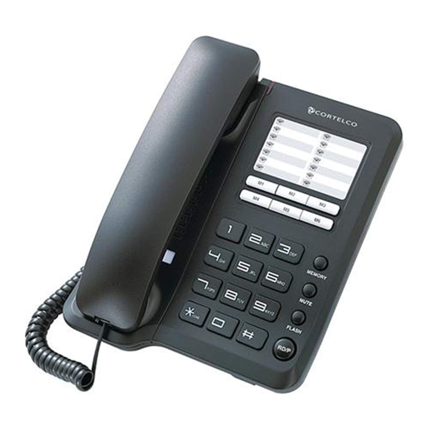 Cortelco 2933-BK 293300tp227s Single Line Economy Phone