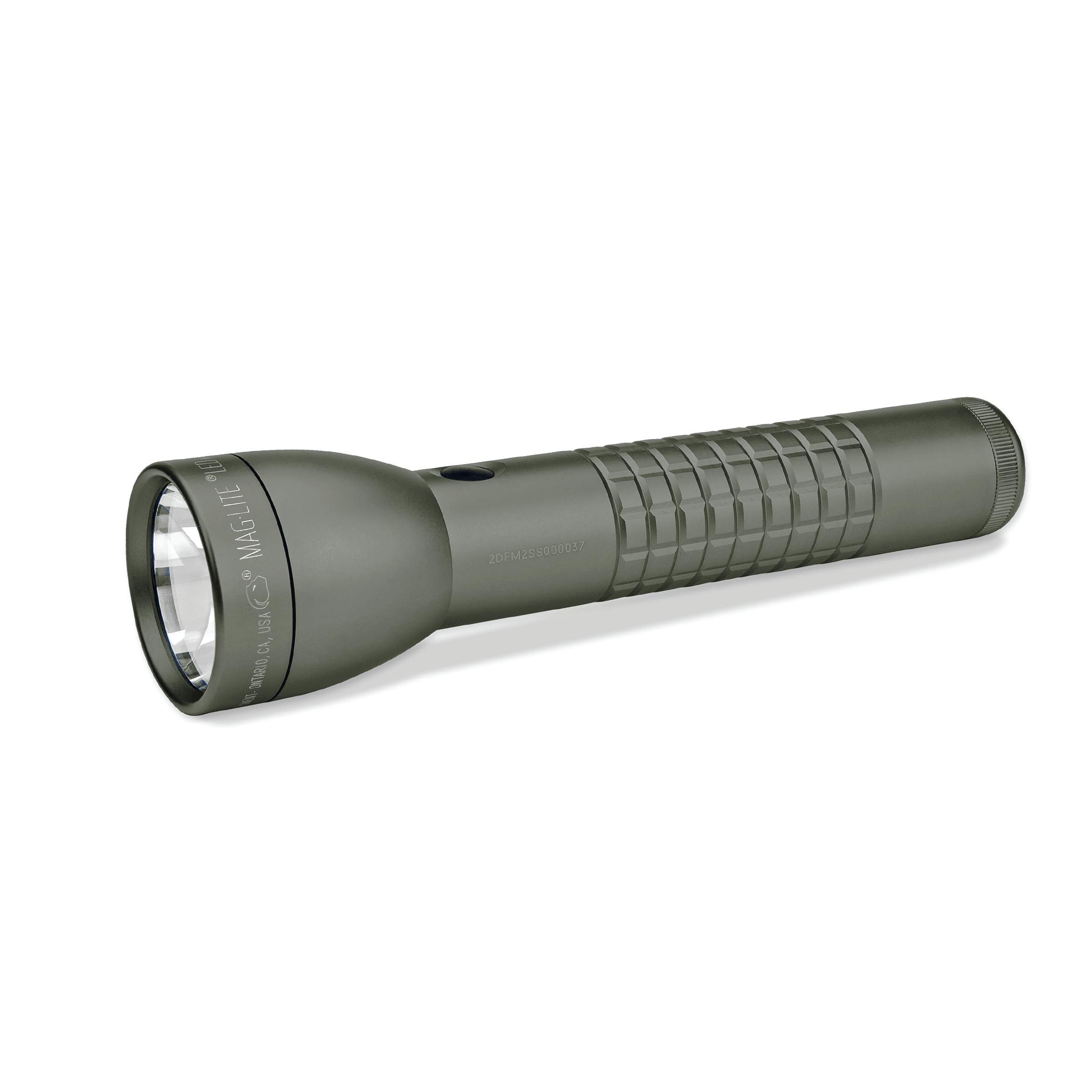 MagLite ML300LX 2-Cell D LED Flashlight, Adjustable Beam, Water-Resistant, QuickClick Modes, Extended Battery Life – Foliage Green