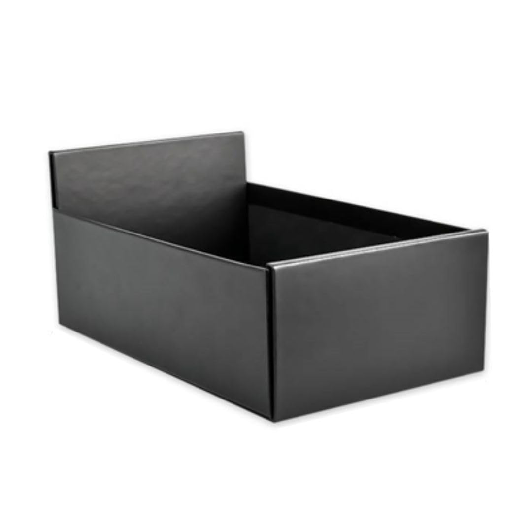 Tarifold Storage Box for DVD and CD Sleeves, Blu-Ray Compatible, Holds Approximately 80 Sleeves, Durable Cardboard, Made in Denmark, Black