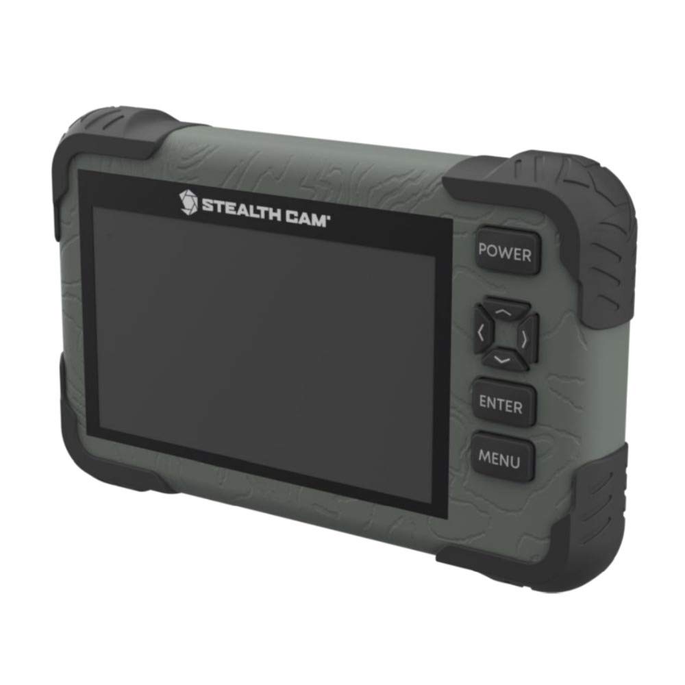 Stealth Cam SD Card Reader/Photo & HD Video 1080P Viewer | Durable Water-Resistant Housing | 4.3" Color LCD Screen | Wrist Lanyard