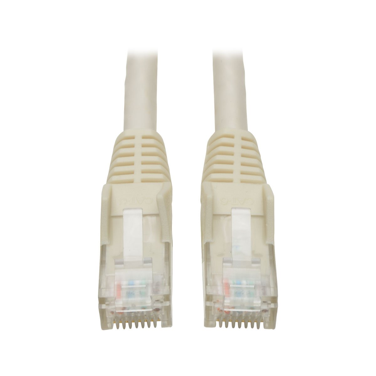 Tripp Lite N201001WH CAT-6 Gigabit Snagless Molded Patch Cable (1ft)