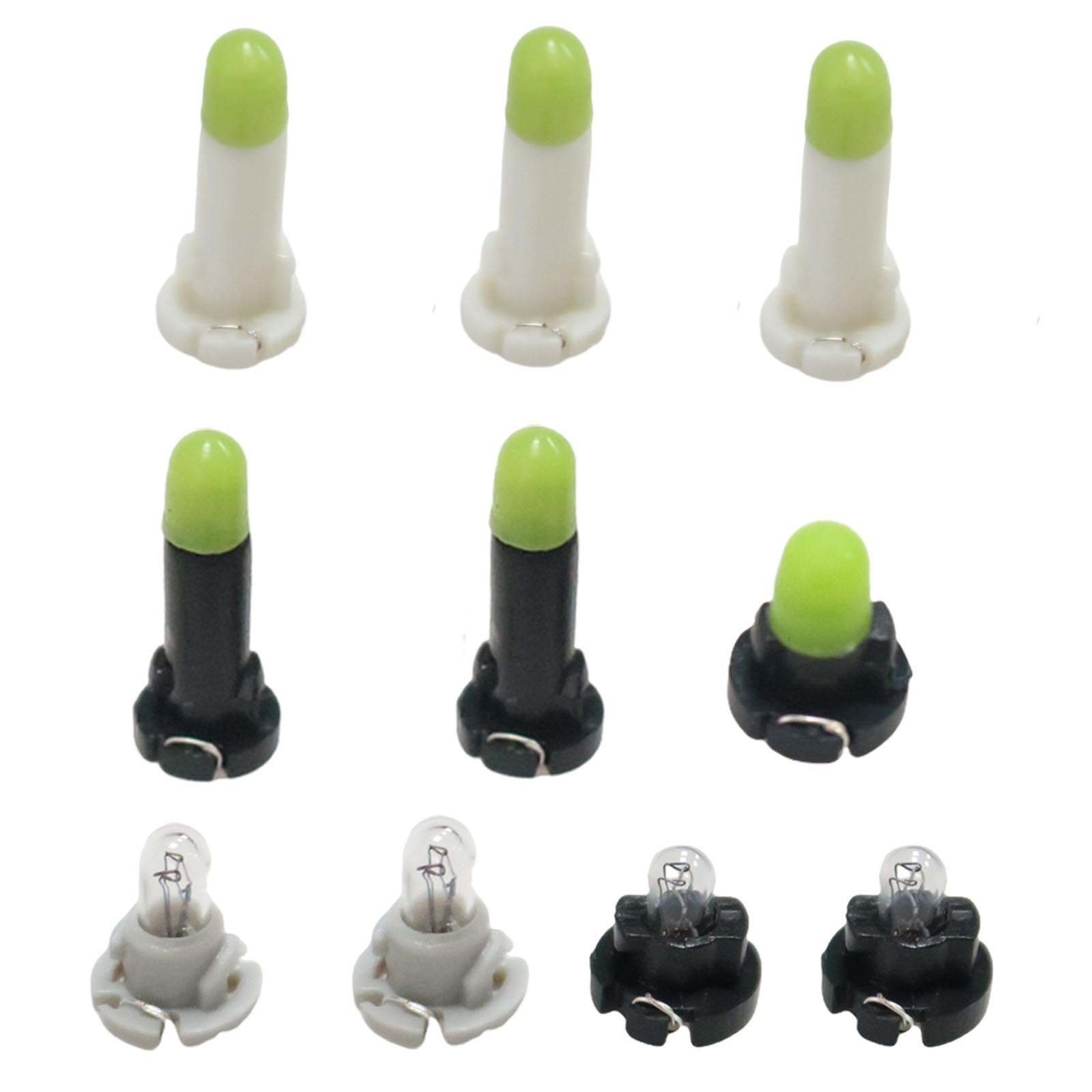 ZrAutomch Cooler Control Switch Bulb(Set of 10pcs) Fit for Toyota 4Runner 2003-2009, Replace#90010-09015 90010-09016 90010-09017 90010-09018 90010-09019