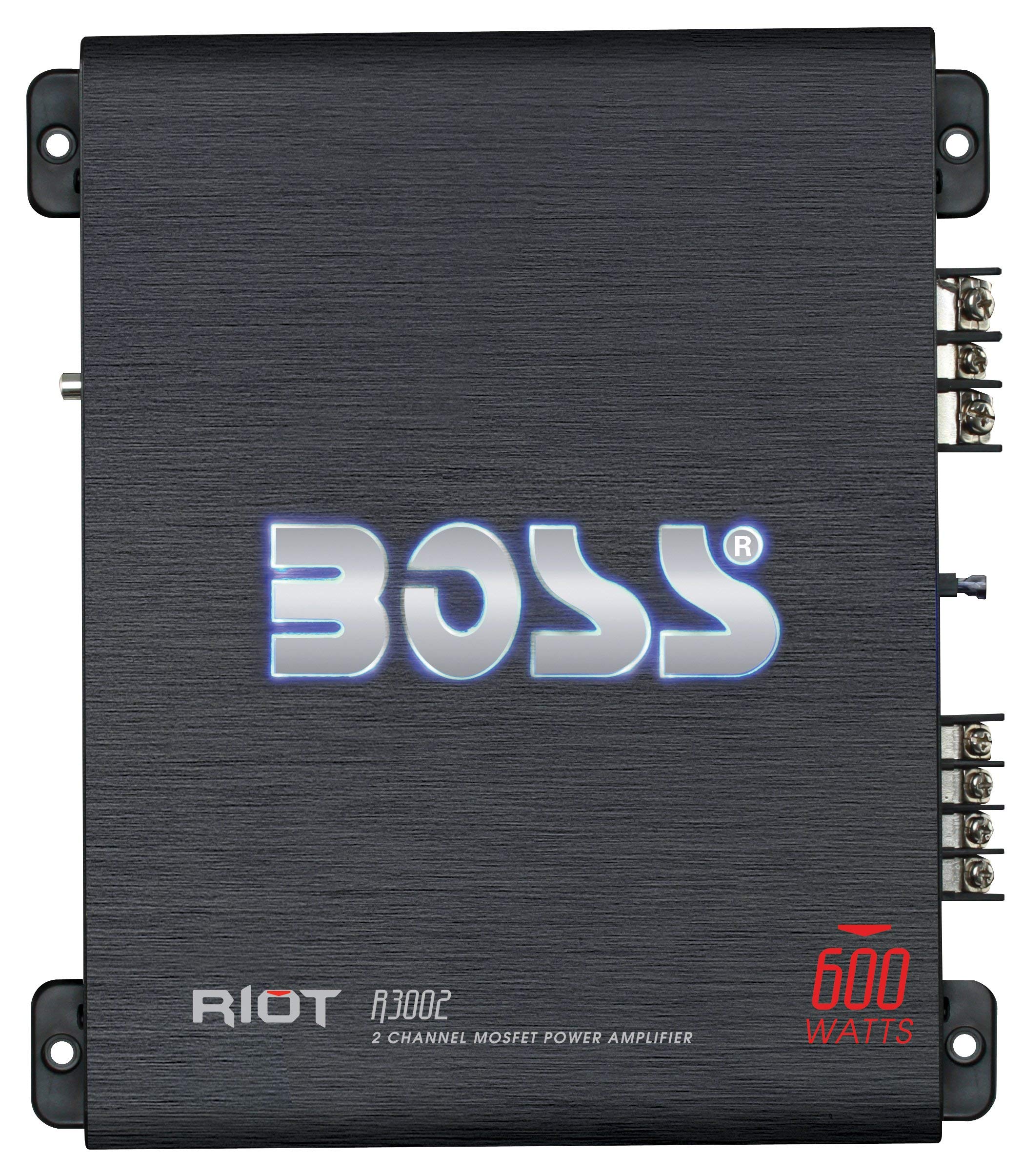 Boss Audio R3002 600 Watt 2 Channel Riot Car Amplifier