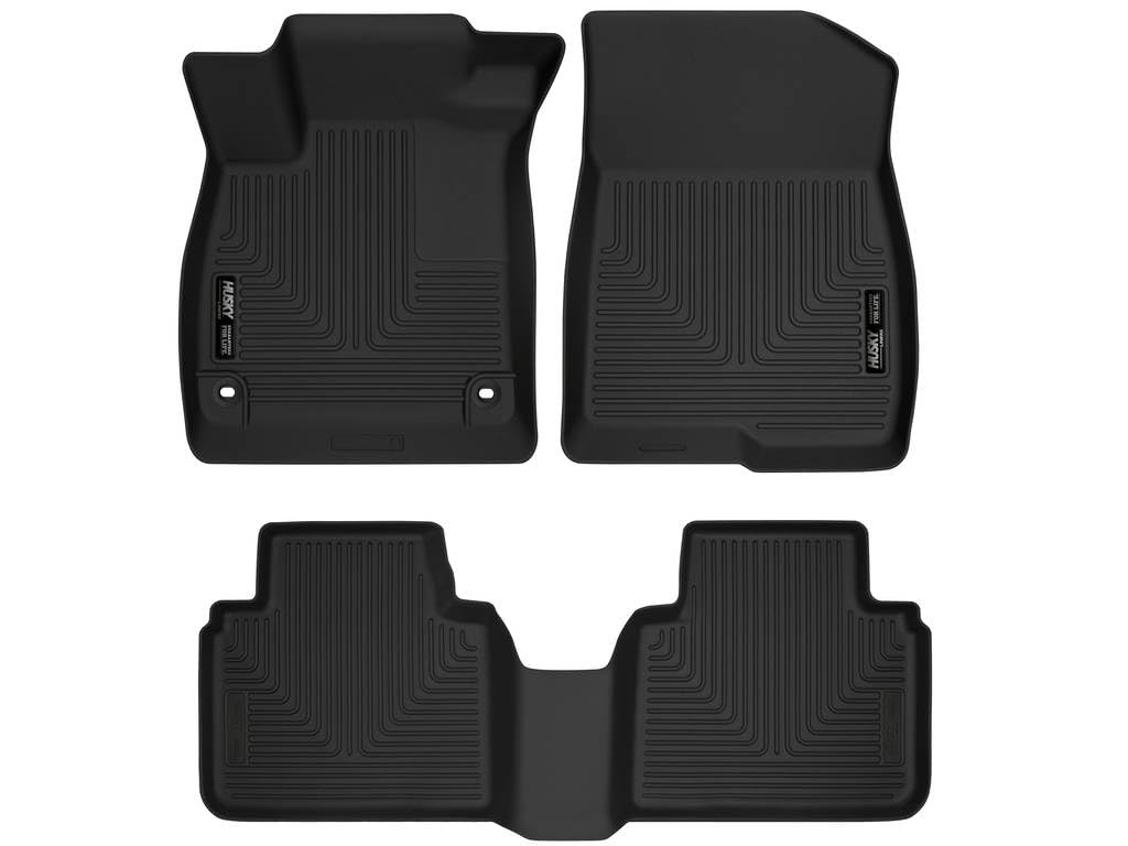 Husky 95741 Liners Black Front Floor Liners For 18-2020 Honda Accord