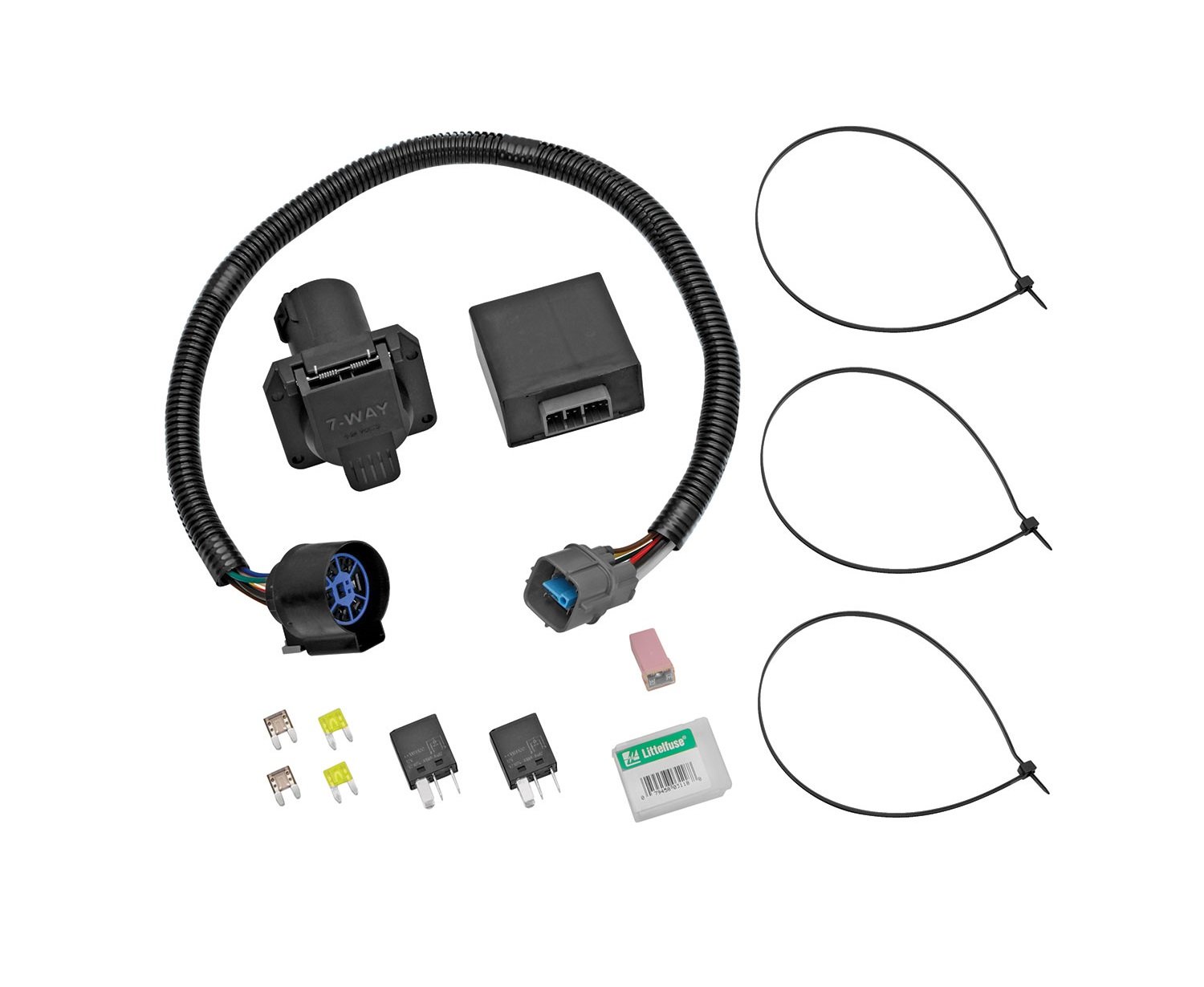 Tekonsha 118253 Tow Harness Wiring Package 7-Way w/Circuit Protected ModuLite