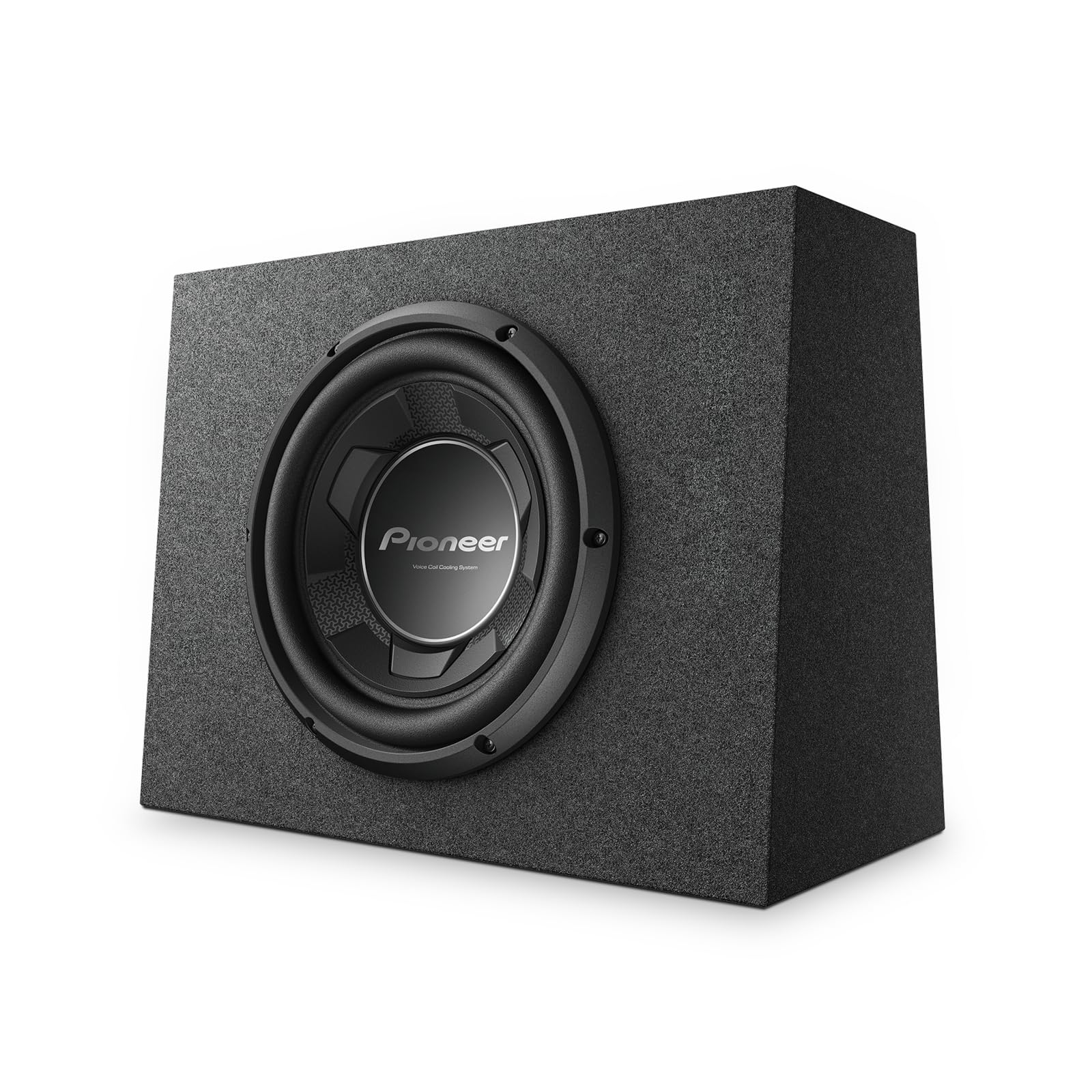 Pioneer TSWX106B 10" Single Passive Loaded Compact Sub Enclosure 1100W 4ohm SVC