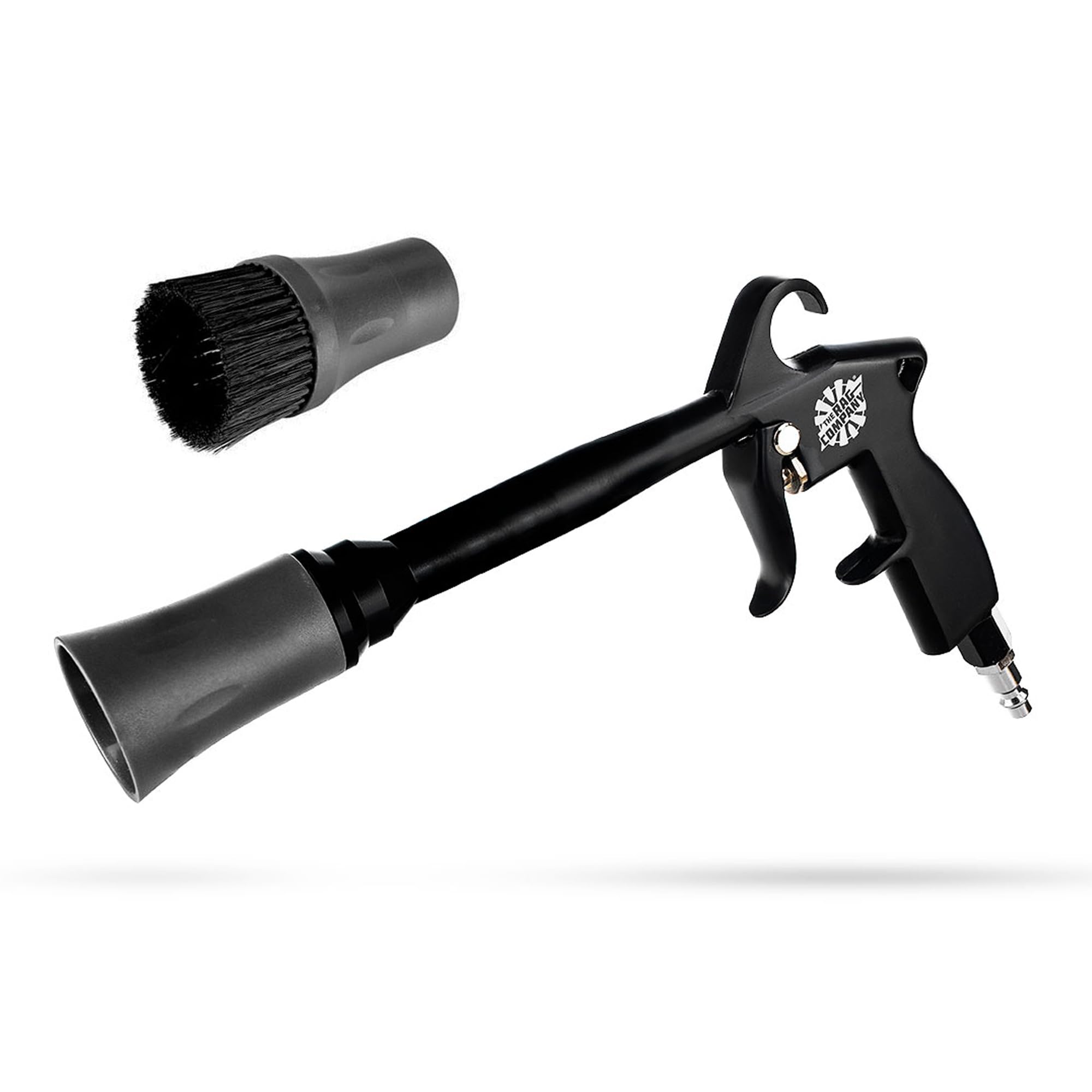 The Rag Company - The Ultra Air Blaster (Version 2) – Lift and Blast Dirt and Debris Away for Interior Detailing; Durable and Ergonomic Metal Design; Trigger Operated