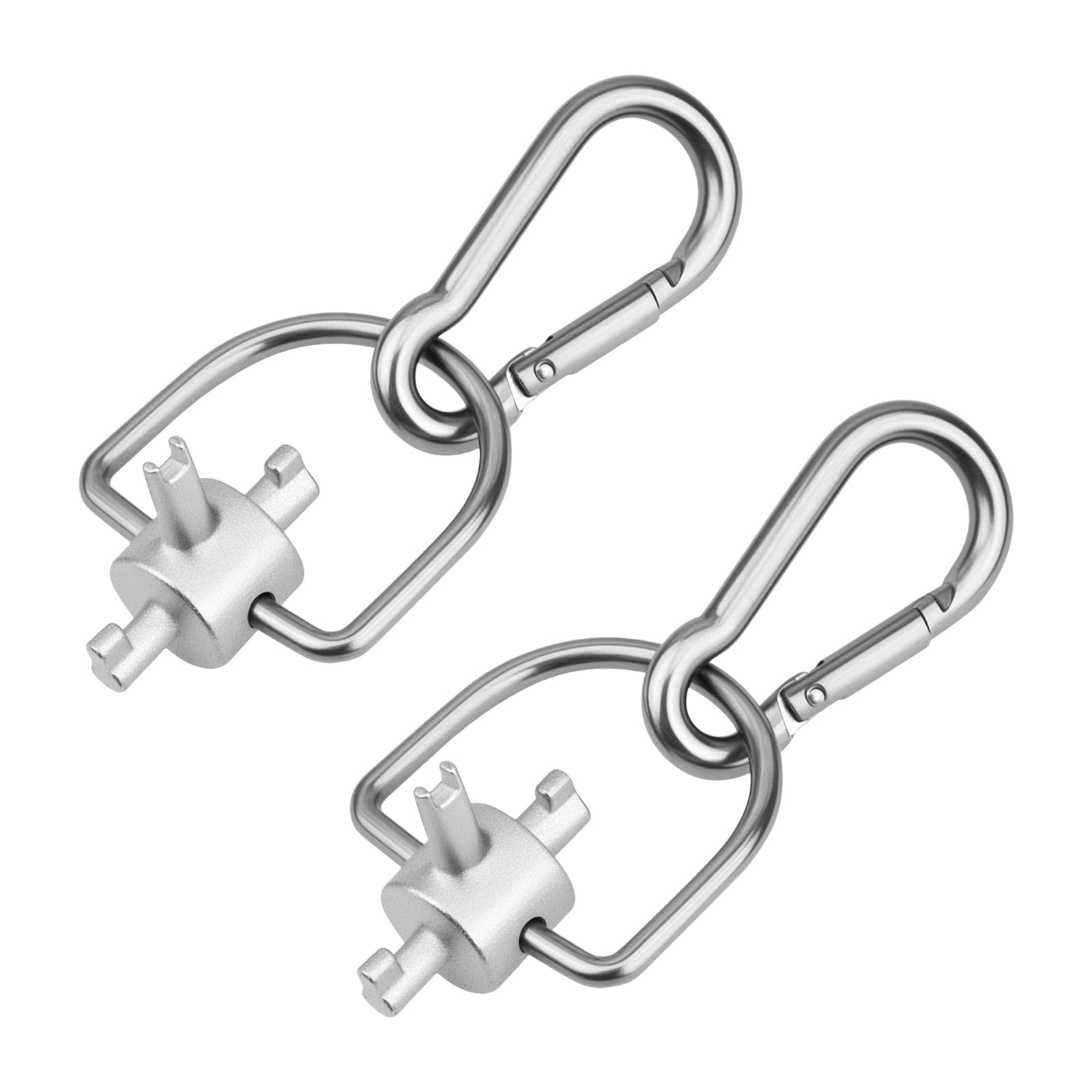 Aecsze 2 Pack HVAC Tools Locking Cap Key for R410A R22 Refrigerant, 3-in-1 Valve Core Removal Tool, Multi-Function HVAC Refrigerant Service Key for AC; Equipment Repair, Tamper-Resistant
