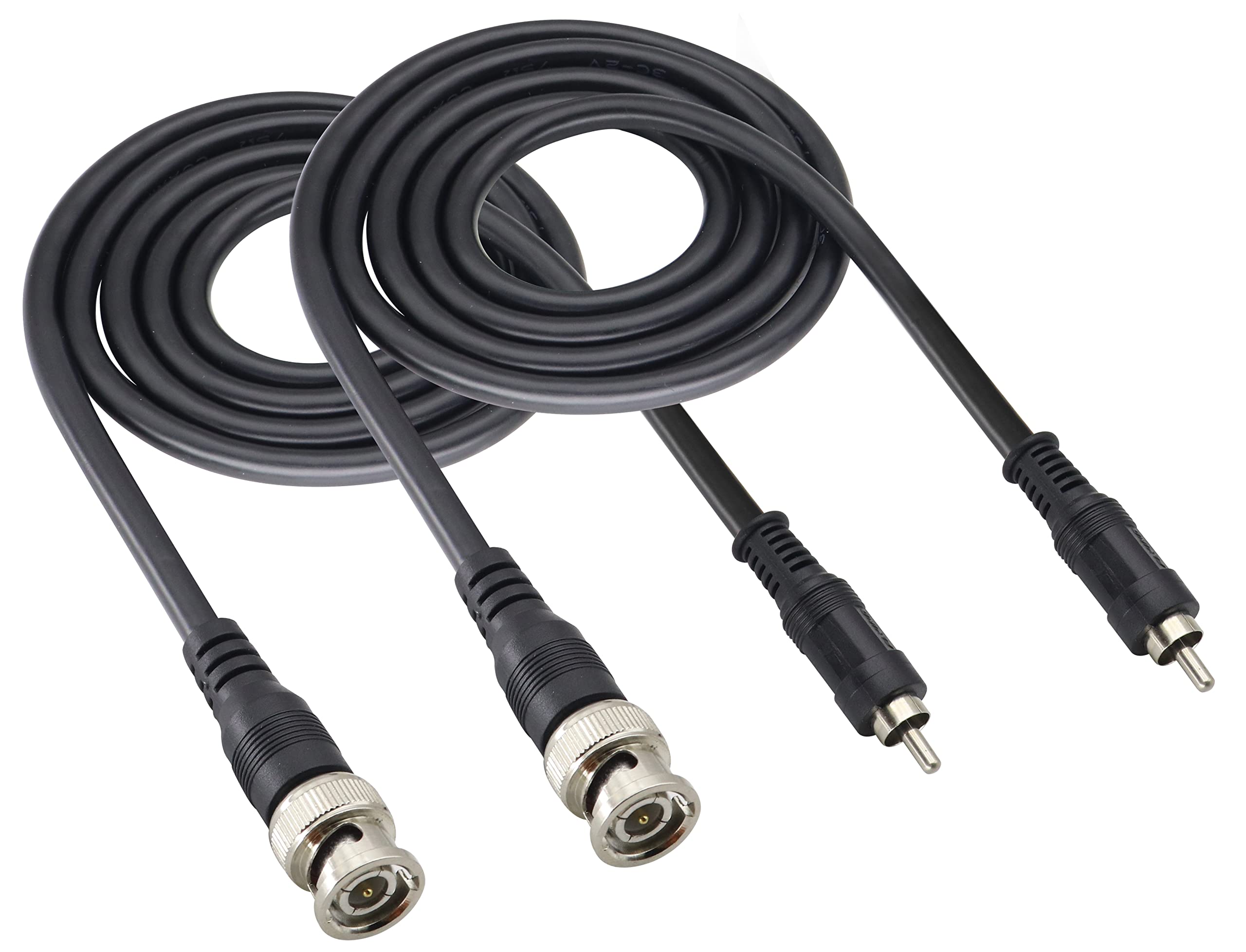 HCFengR-C-A Ma-le to B-N-C Coaxial Composite Video Connector Cable