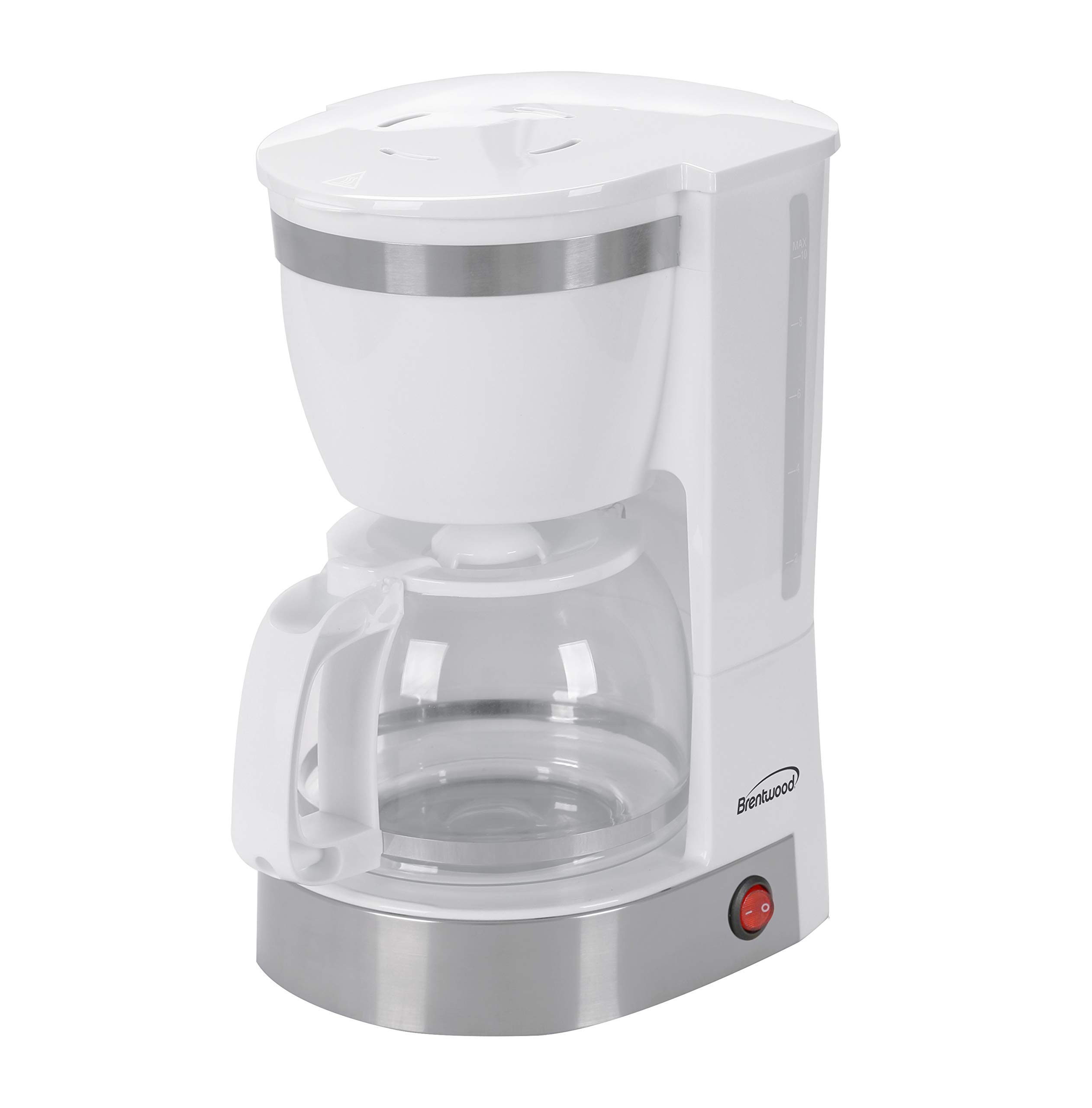 Brentwood Appliances TS-215W 12-Cup Coffee Maker (White)