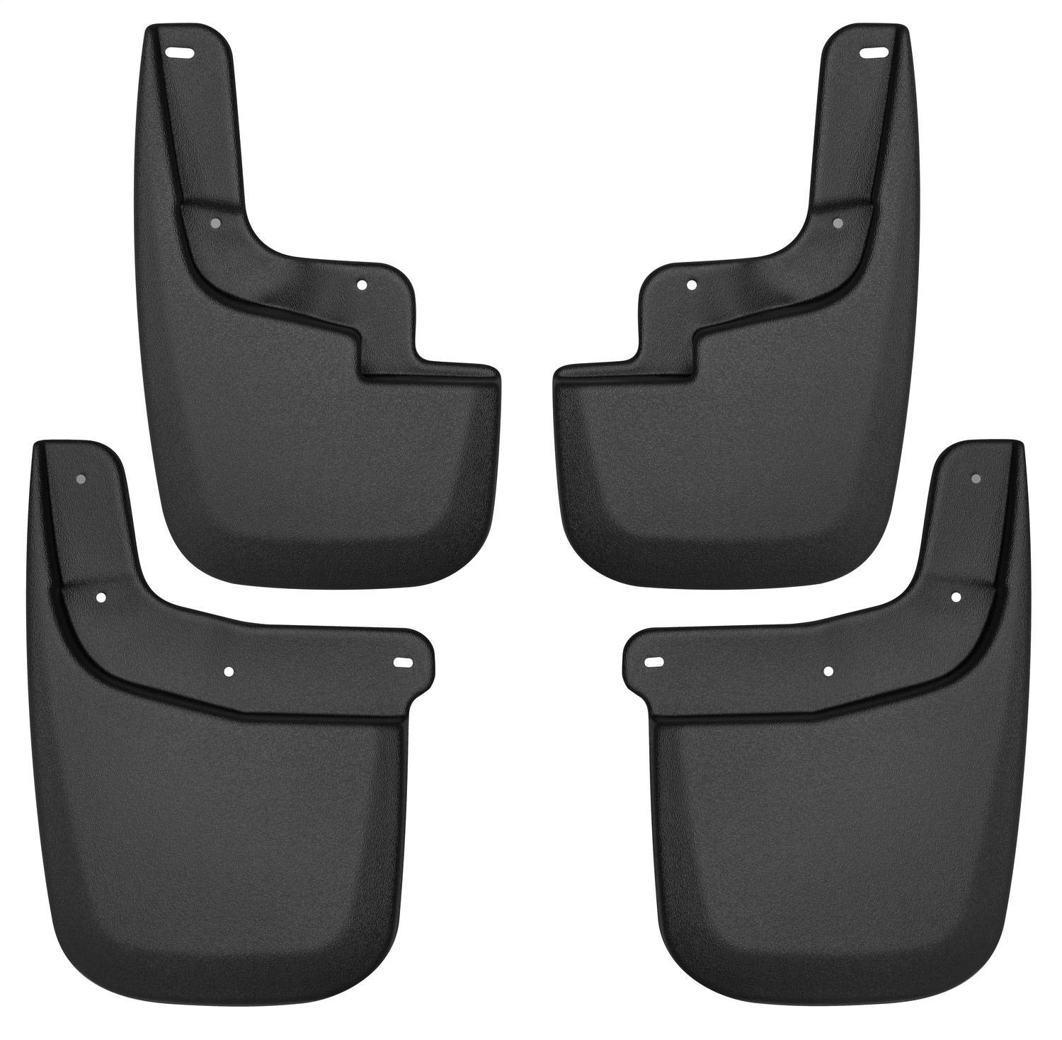 Husky 58236 Liners Front & Rear Mudguards For 15-2020 Colorado/Canyon