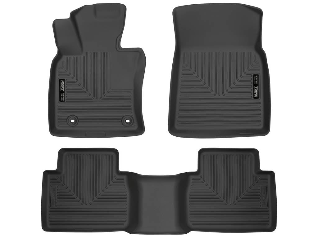 Husky 95731 Front/2nd Seat Floor Liners For '18-2020 Toyota Camry - No Hybrid