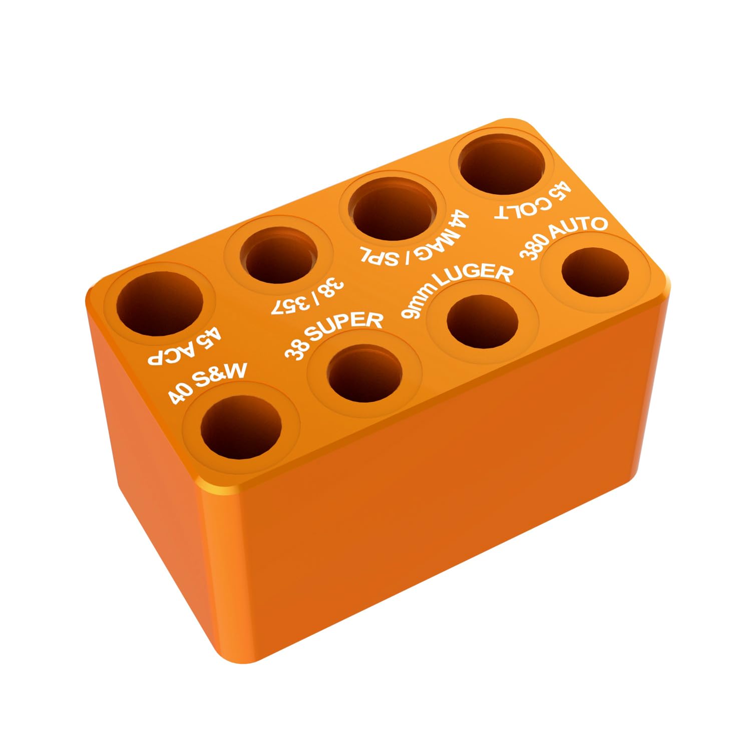 Ludex Ammo Checkers Ammo Checker Cartridge Gauge for Reloading (Ammo Checkers, Orange)