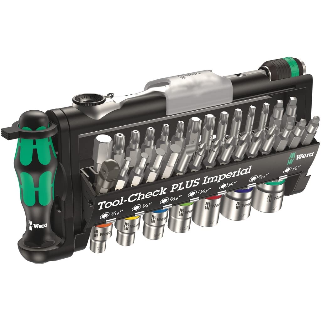 Wera 05056491001 05056491001 Tool-Check Plus Imperial 39 Pieces