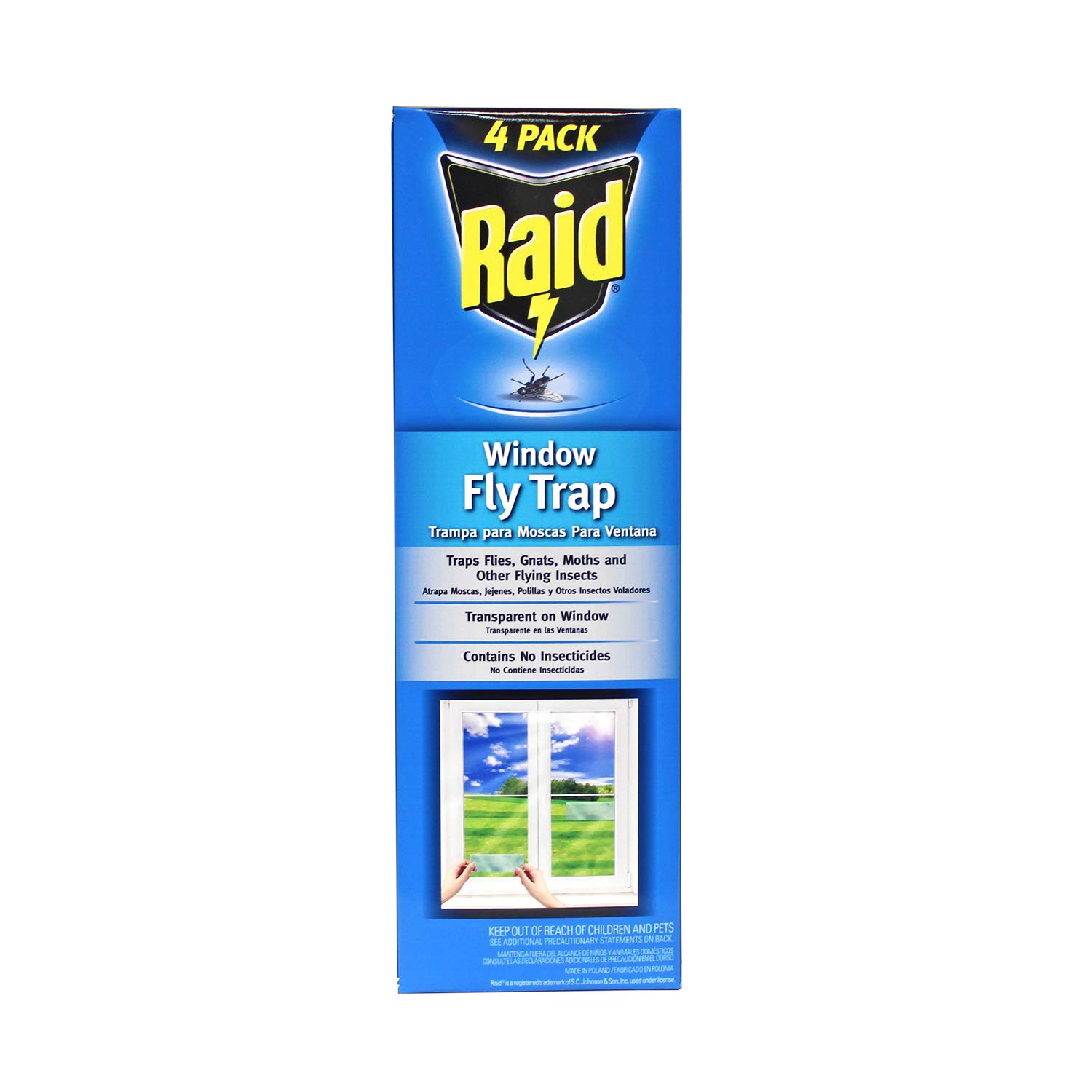 Raid FTRPRAID Window Fly Traps