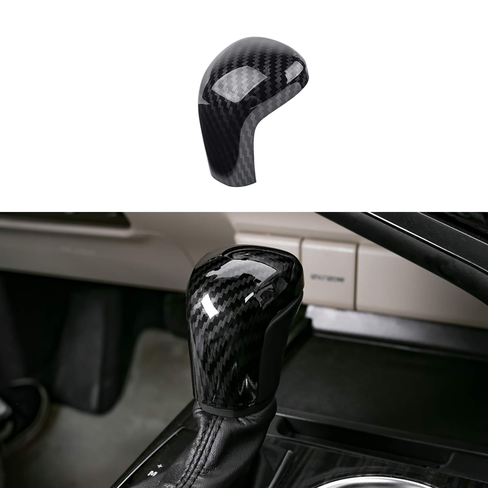 CKE for Toyota Camry Corolla Avalon Gear Shift Knob Cover -Carbon