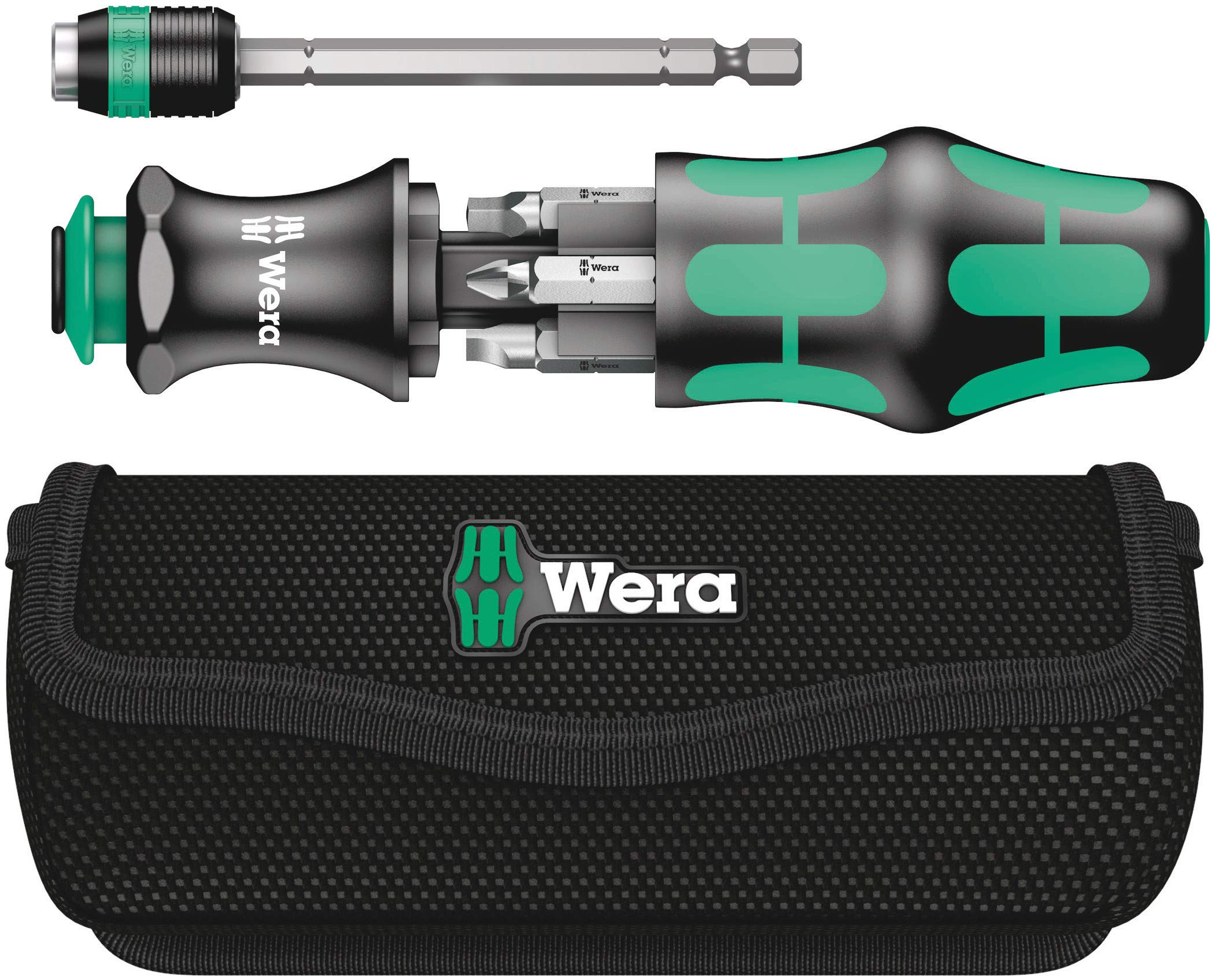 Wera 05051025001 KK 26 7-In-1 Bitholding Screwdriver w/Removable Bayonet Blade