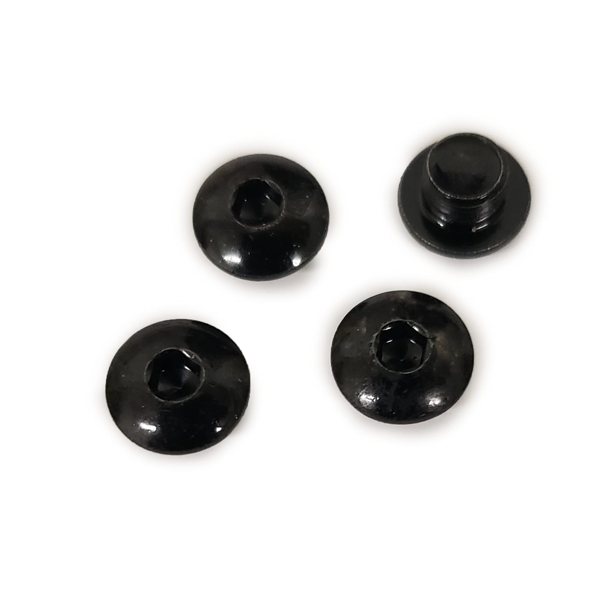 Grips America Custom para Ordnance Set of 4 Grip Screw Black Plated 1911 Double Stack Full Size