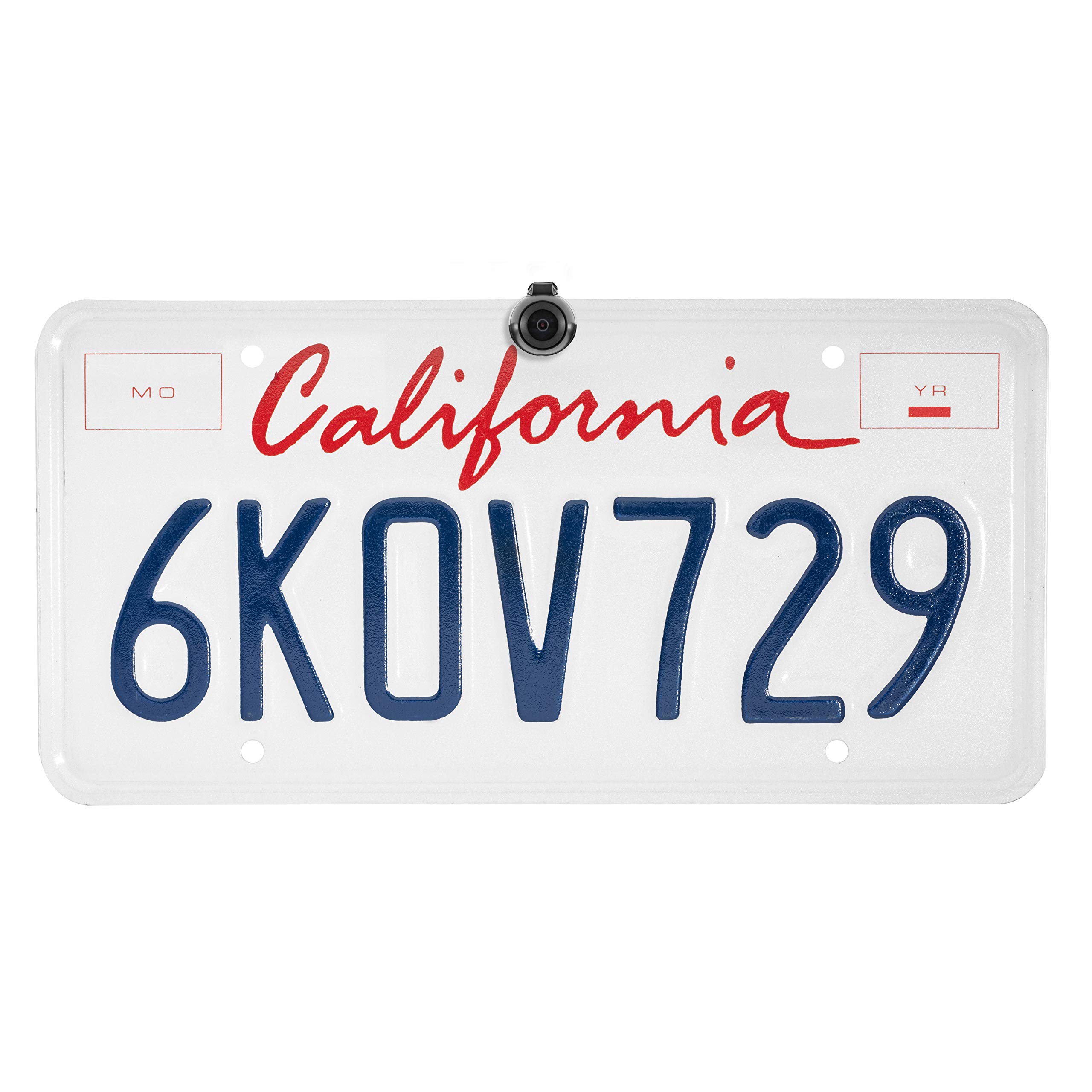 Boyo Vision VTL16 Concealed-Mount 170° License-Plate Camera w/Parking Lines