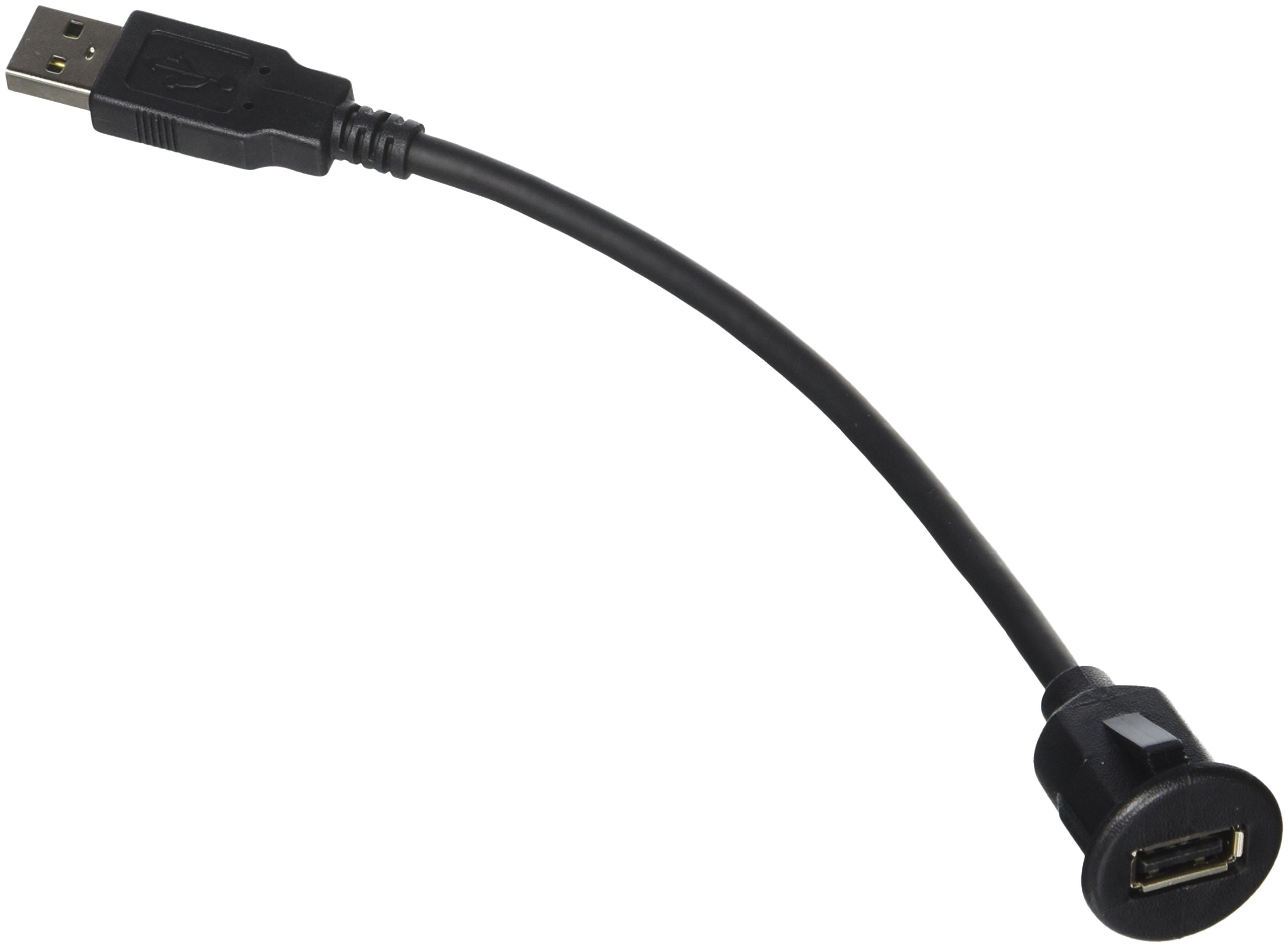 PAC USBDMA1 Short USB Dash Mount Adaptor Cable Type A Male to Type A Female