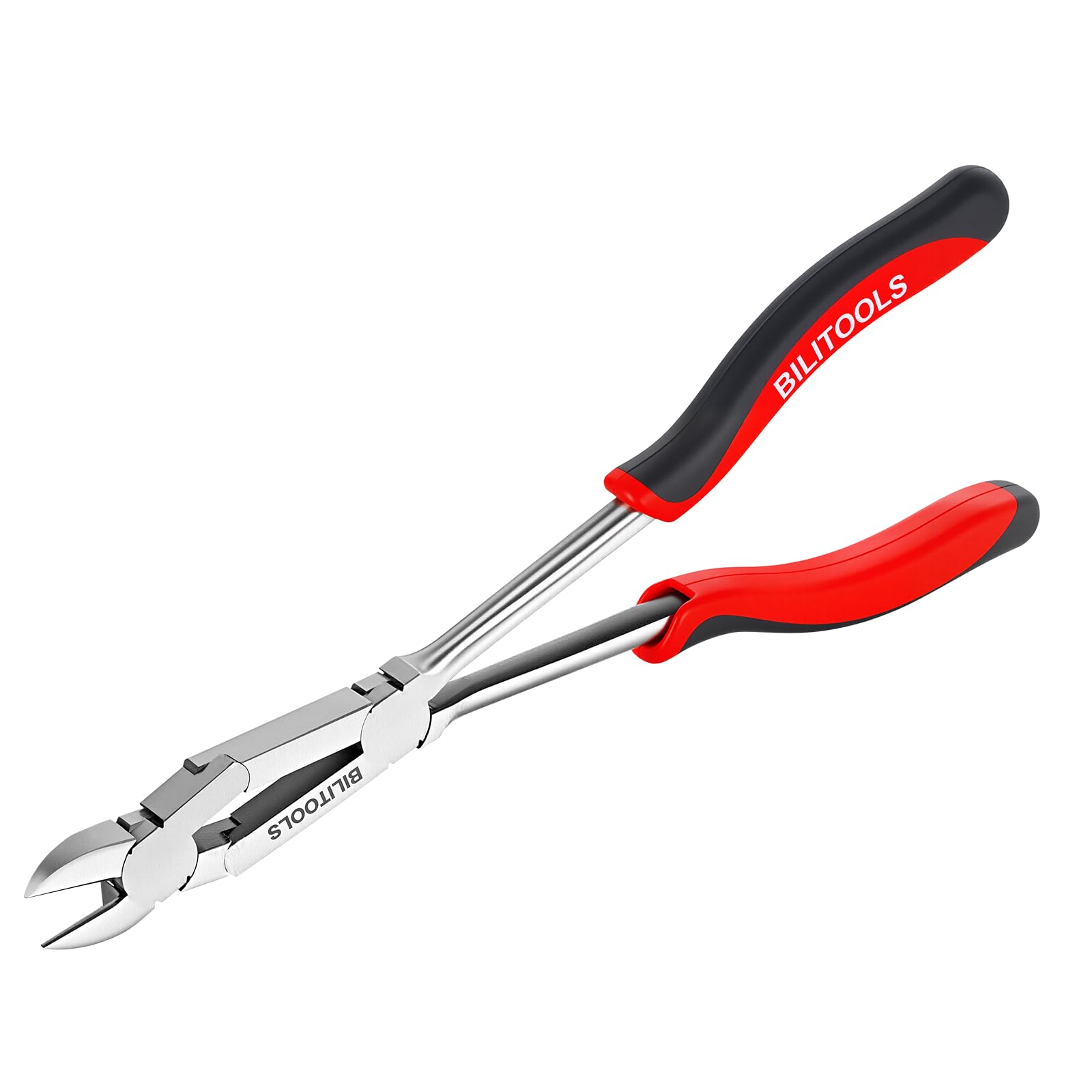 BILITOOLS 11" Extra Long Diagonal Cutting Pliers, Double Joint
