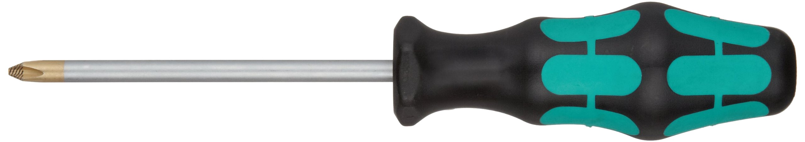 Wera 05008720001 Kraftform Plus 350 PH Phillips Screwdriver, Lasertip, PH 2 Head, 4" Blade Length