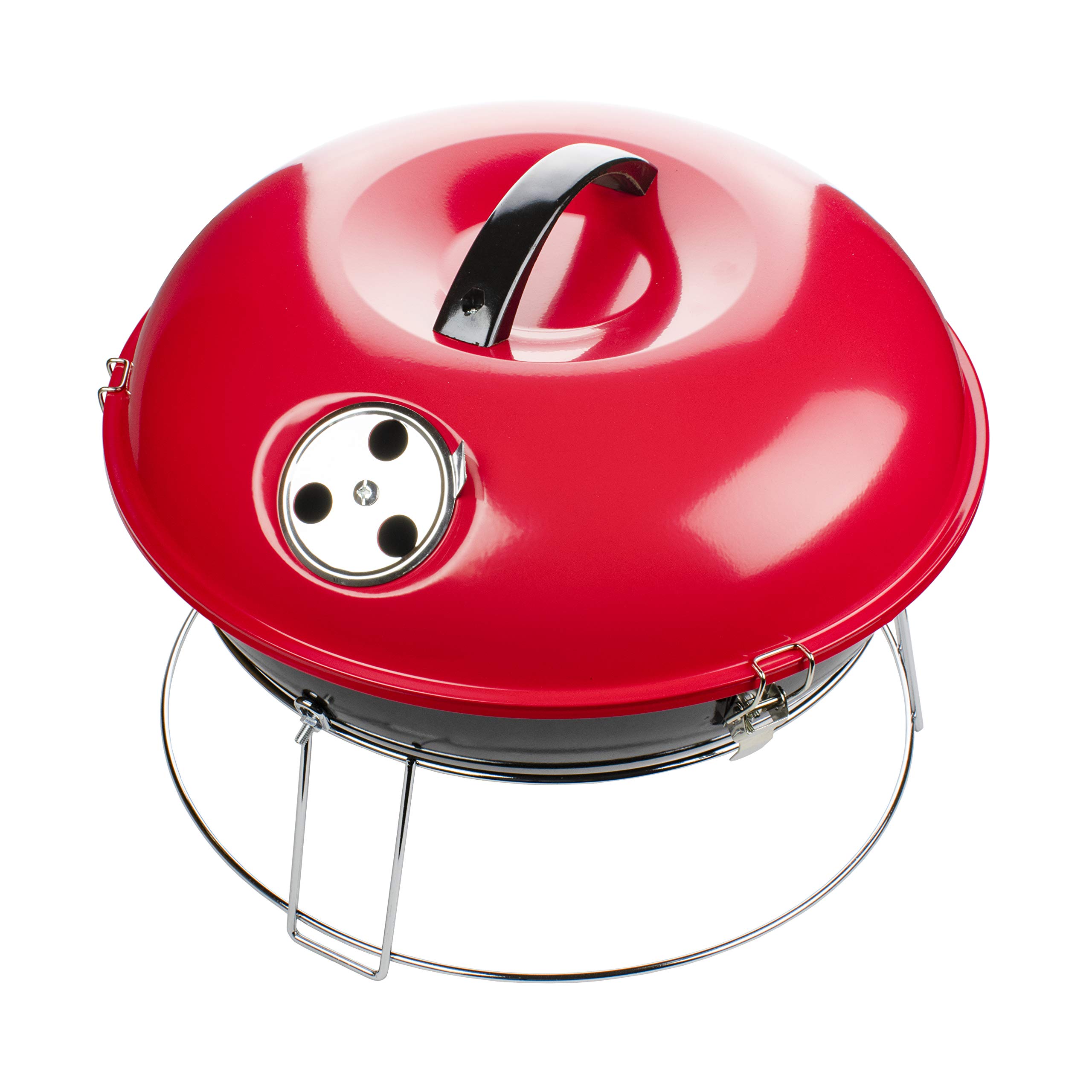 Brentwood Appliances BB-1400R 14" Portable Charcoal Grill (Red)