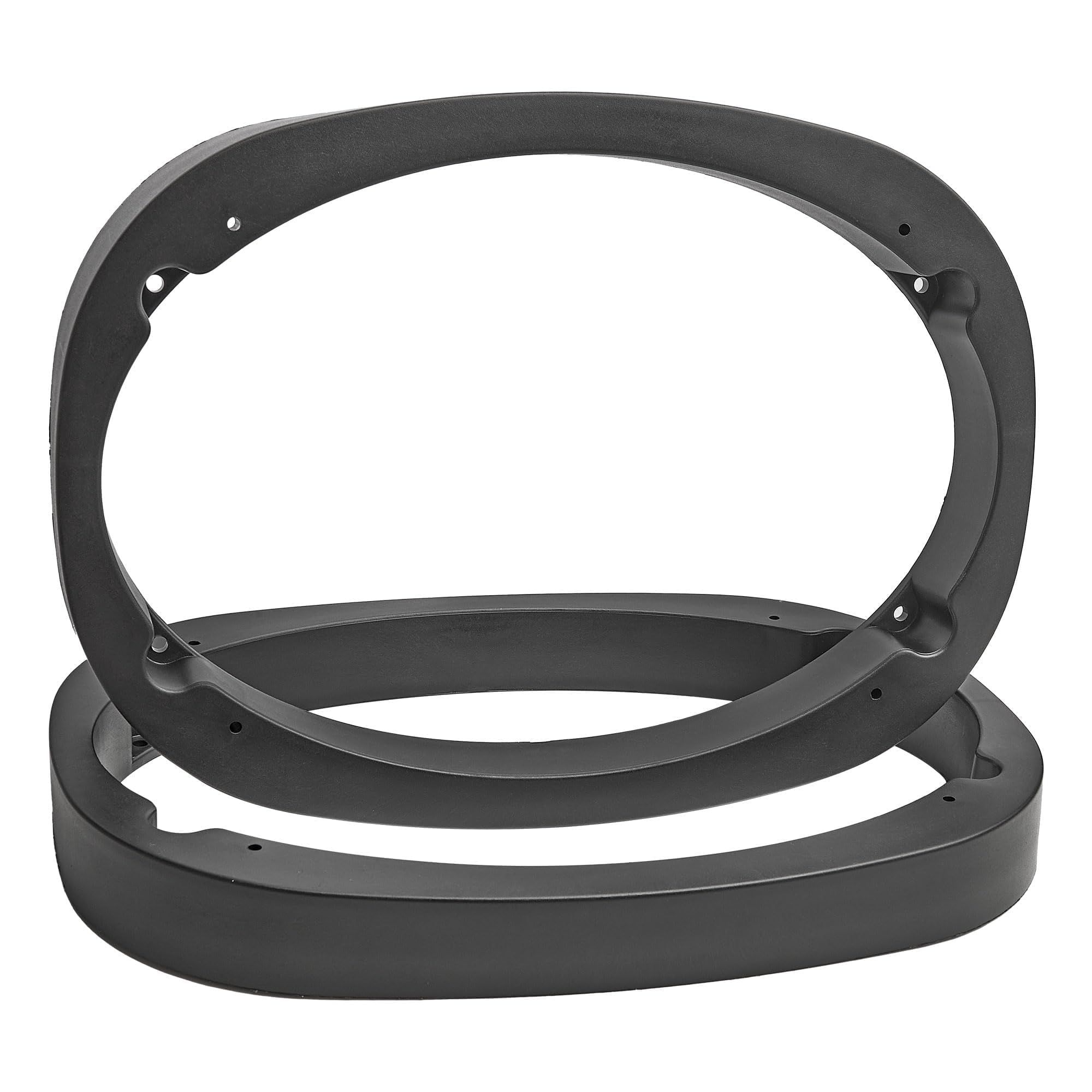 NuIth 6X9 Universal Plastic Vehicle Speaker Spacer Ring Adapter, 6x9 Inch Car Speaker Beveled Spacer Mounting Bracket Adapter Refit Audio Speaker Mat, 1 Pair