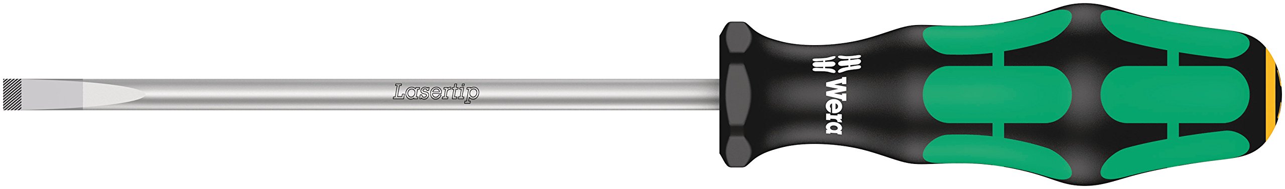 Wera 05110007001 Kraftform Plus 335 Slotted Screwdriver, 5.5mm Head, 5" Blade Length