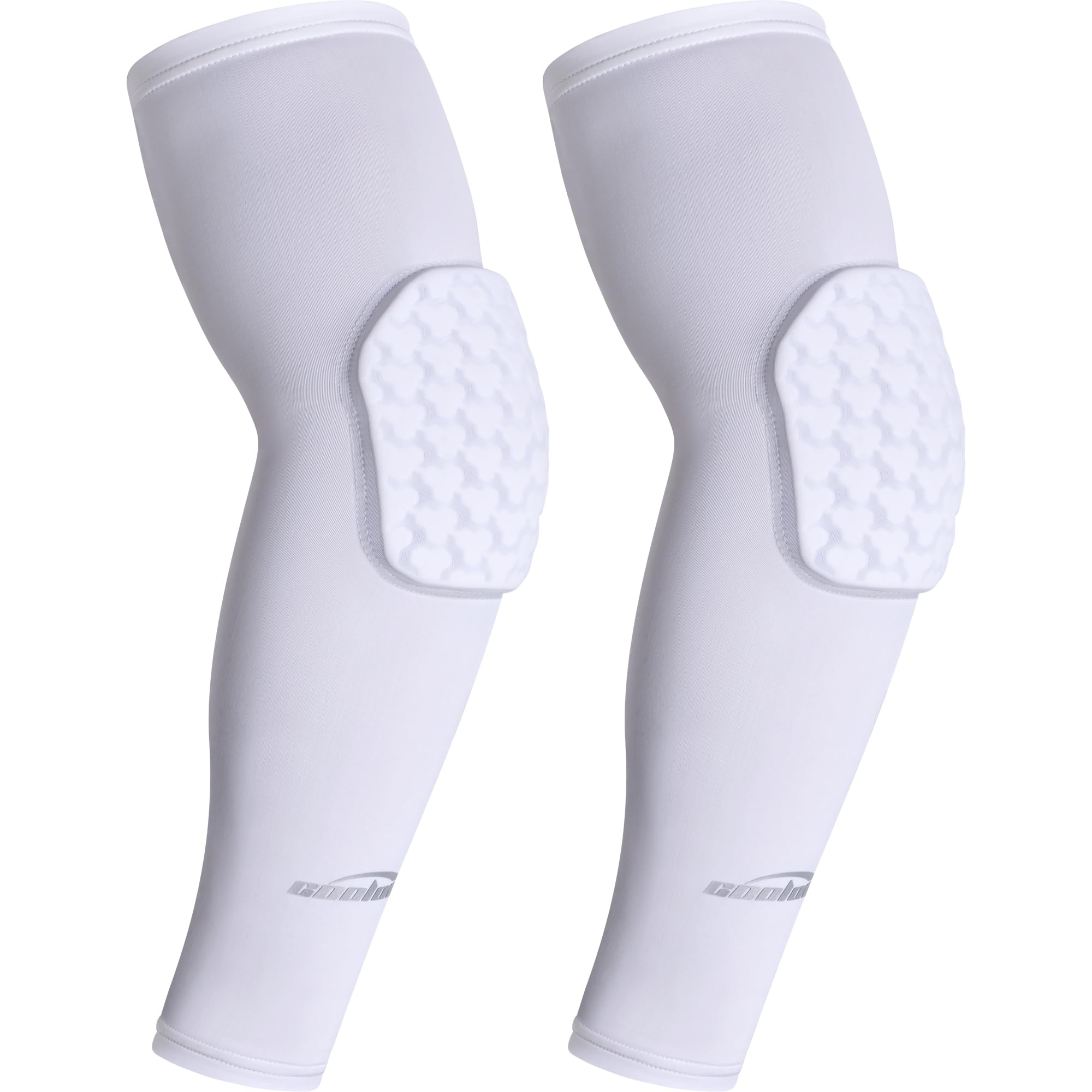COOLOMG Volleyball Padded Arm Sleeves Football Arm Pads