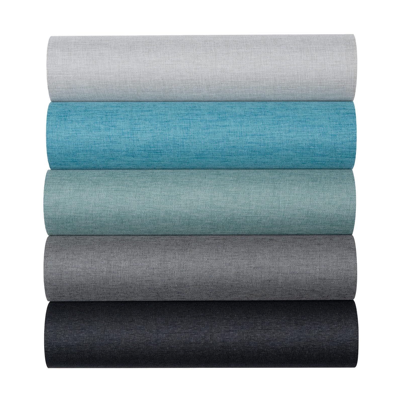 10pcs Book Cloth,14”x10”,Fabric Surface and Paper Backed for Book Binding Fabric,5 Colors Bookbinding Cloth for DIY Book Cover Bookbinding Paper (Style A)