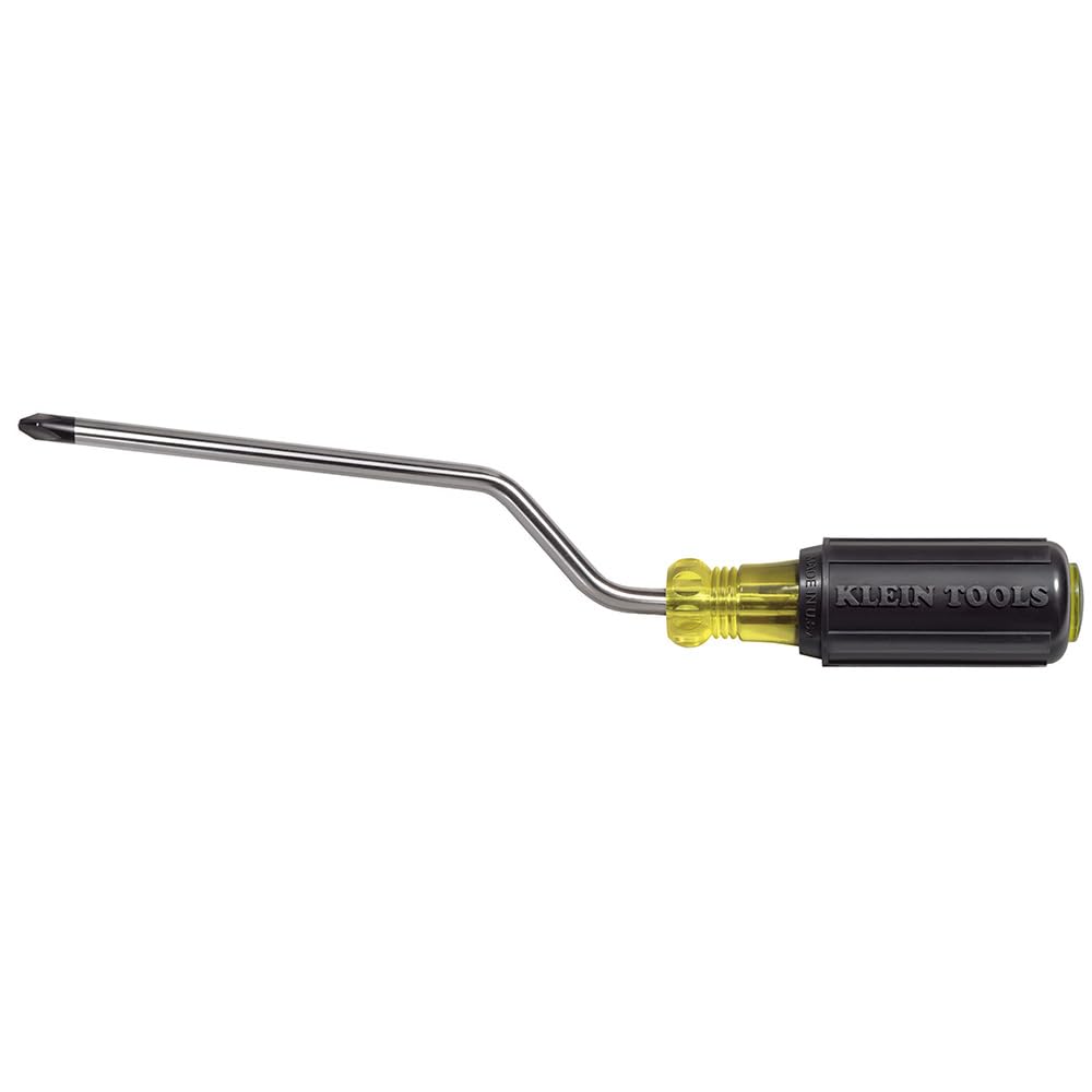 Klein Tools 682-6 #2 Phillips Screwdriver, Made in USA, Rapi-Drive 6-Inch Shank and Cushion Grip Handle