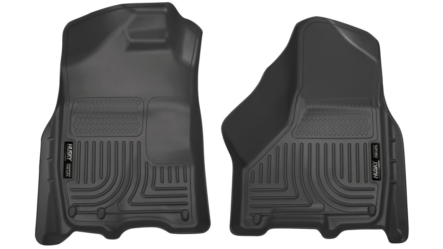 Husky 18001H Liners Front Floor Liners For 09-18 Ram 1500 Crew 10-18 2500/3500