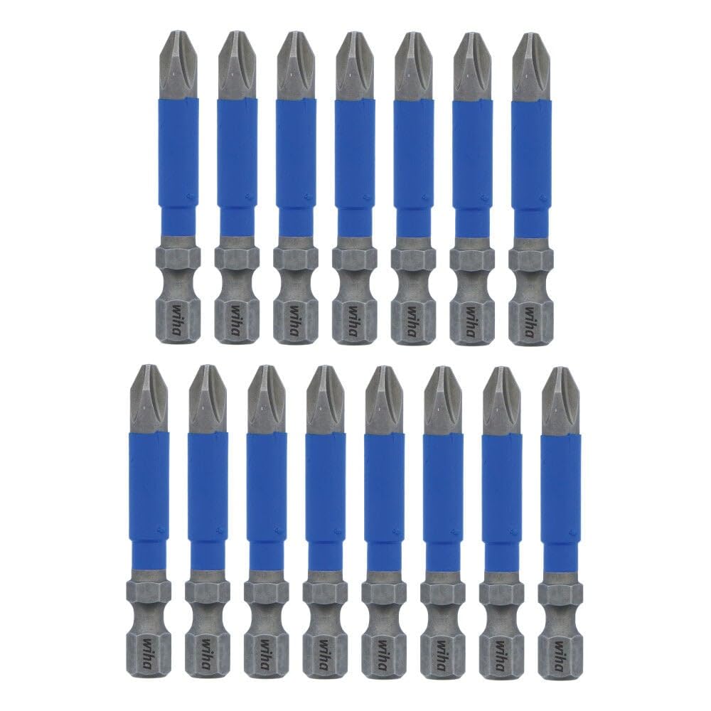 TerminatorBlue Impact Bit Phillips #2-2 Inch - 15 Pack