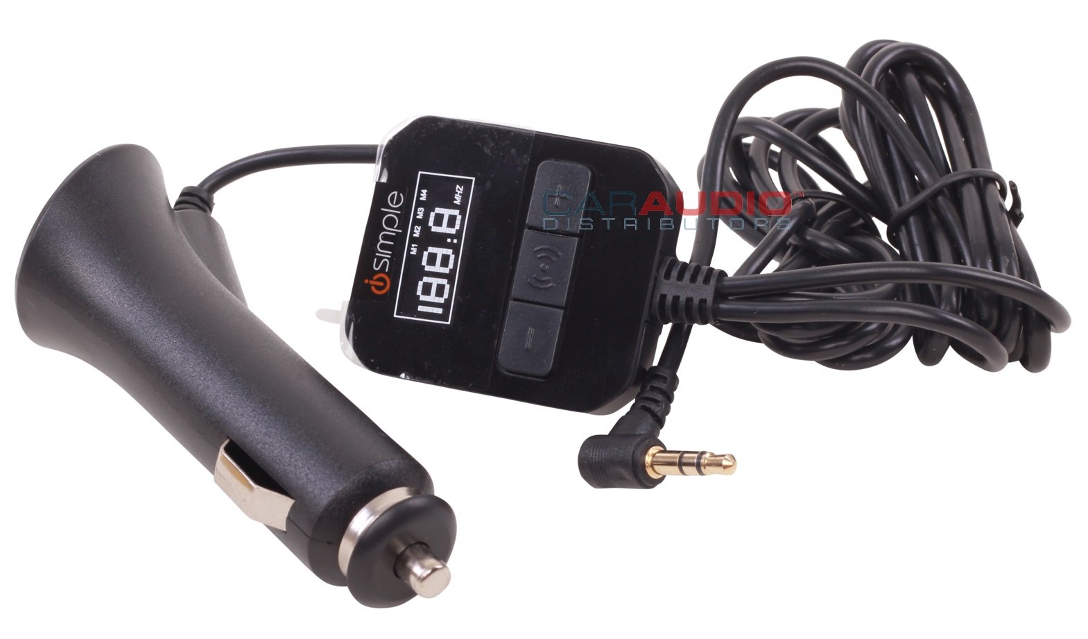 PAC ISFM31 Universal 3.5mm FM Transmitter with 12V Cigarette lighter plug