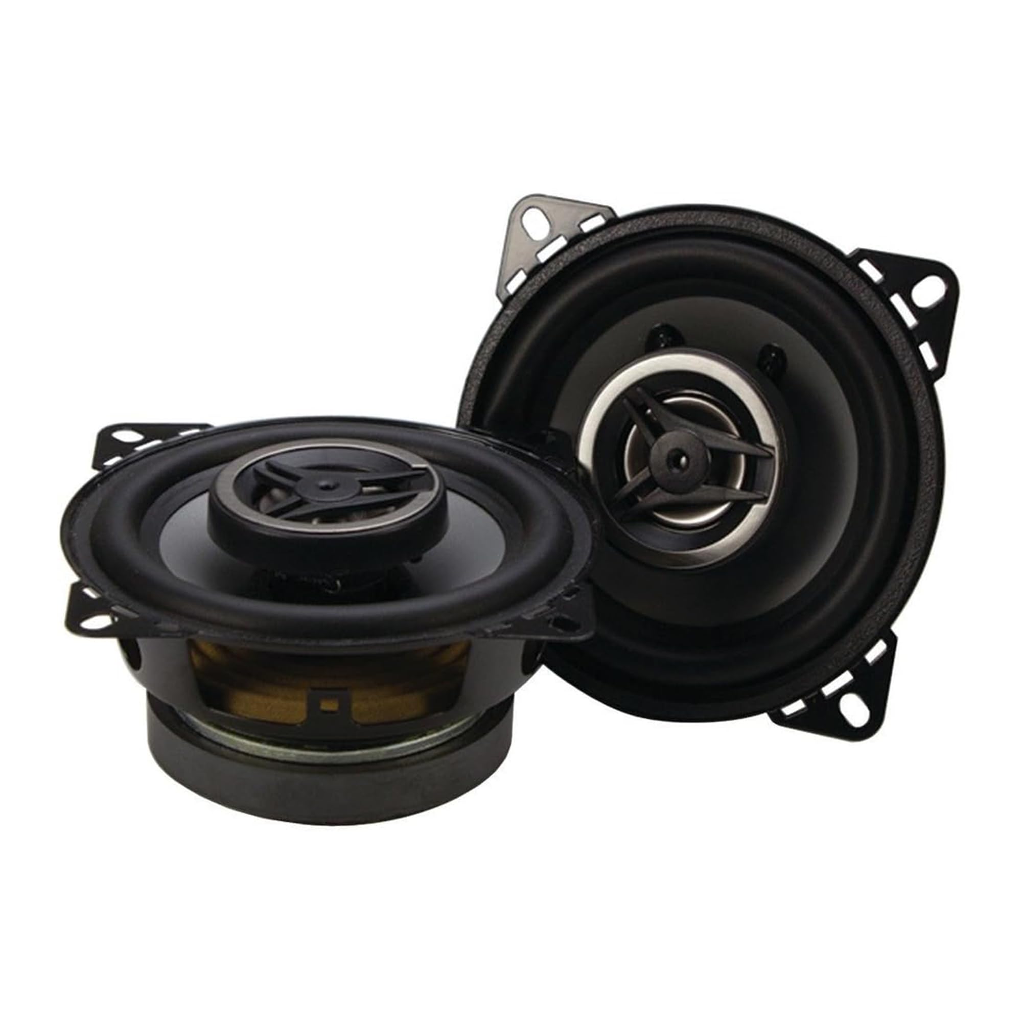 Crunch CS4CX 4" Coaxial Speakers 200w Max Pair